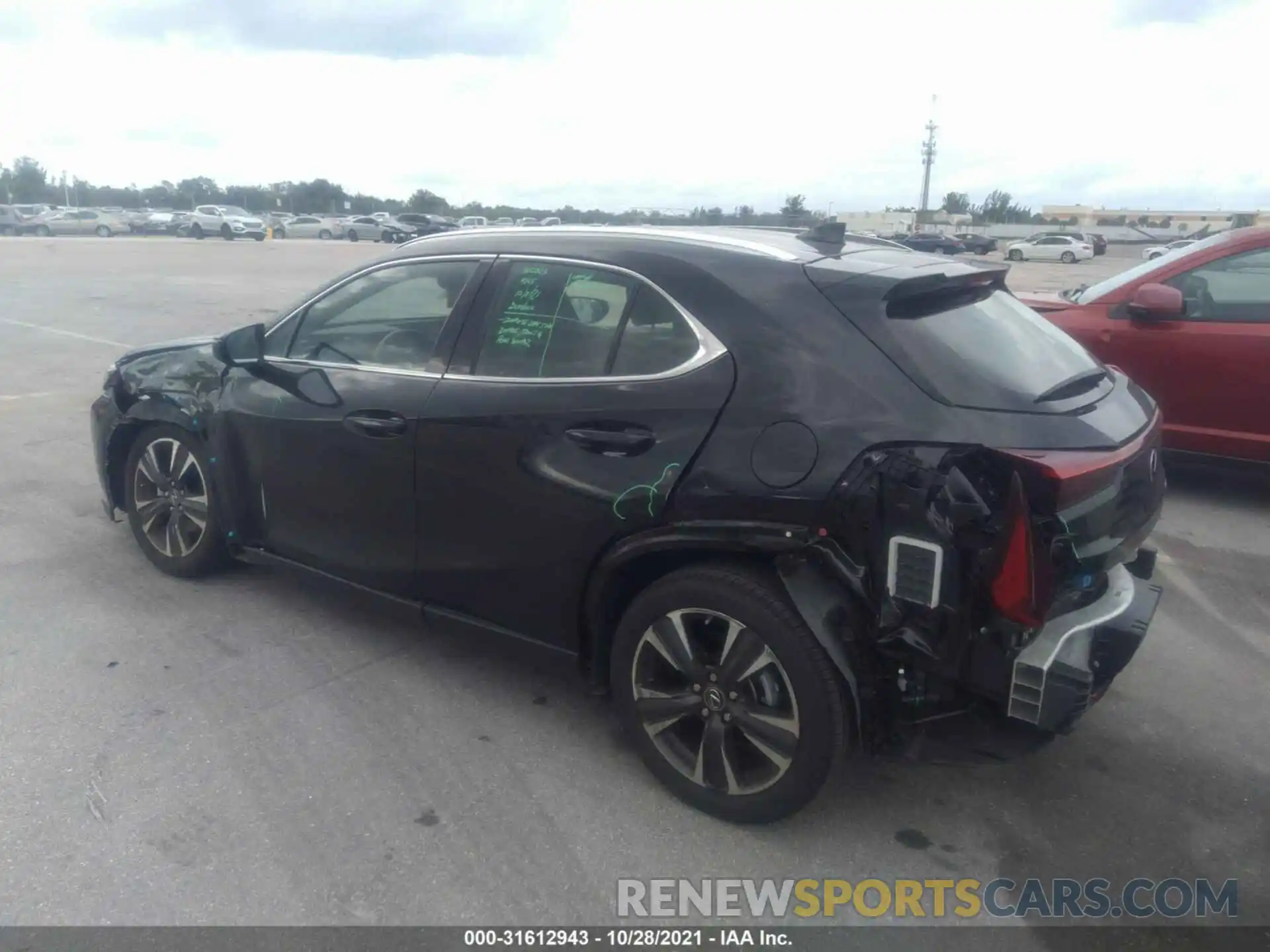 3 Photograph of a damaged car JTHP3JBH6M2036931 LEXUS UX 2021