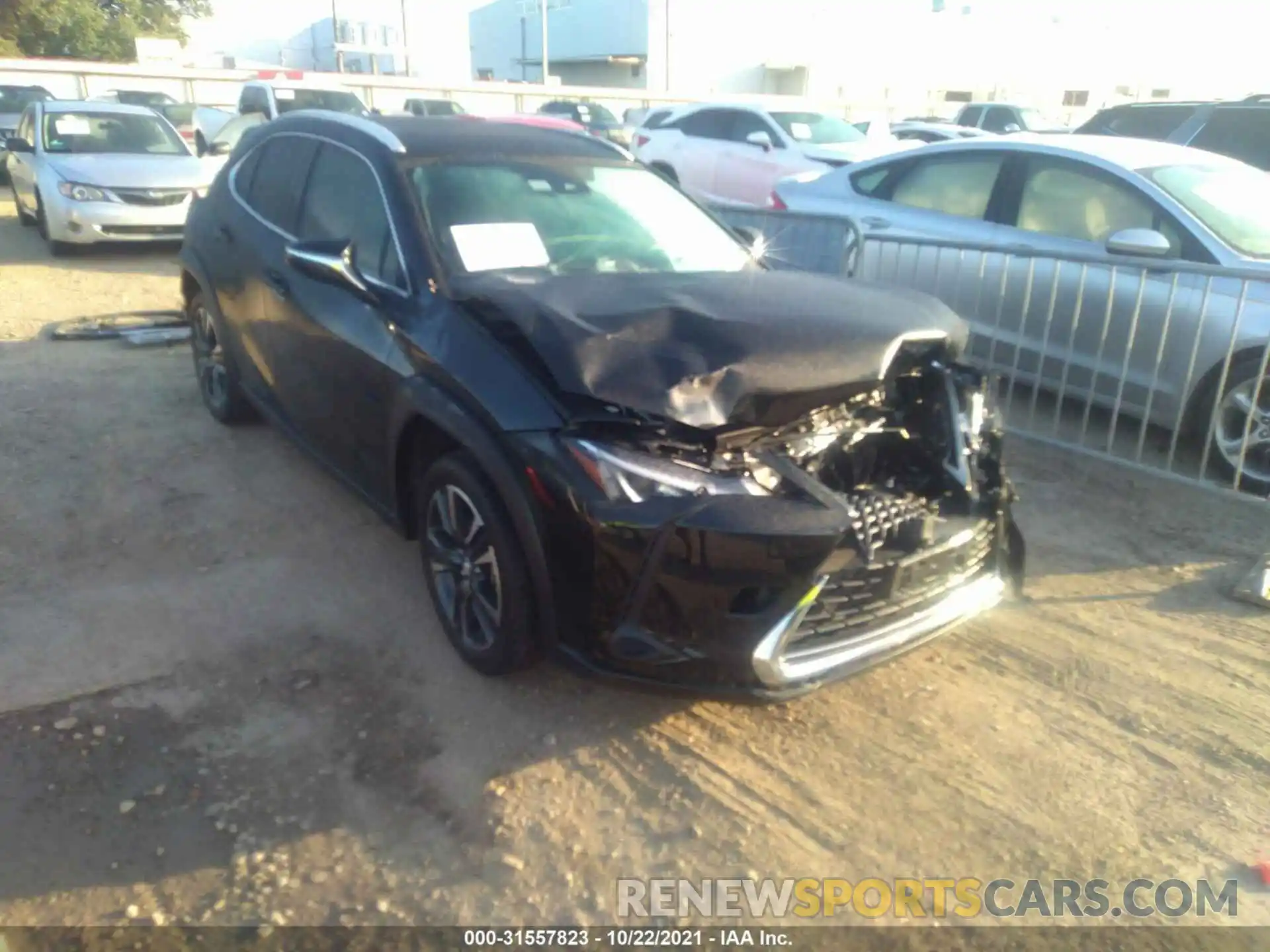 1 Photograph of a damaged car JTHP3JBH7M2038753 LEXUS UX 2021