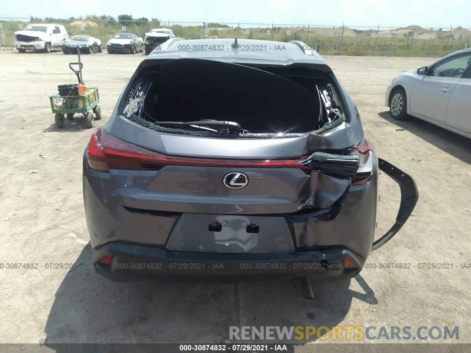 6 Photograph of a damaged car JTHP3JBH7M2040261 LEXUS UX 2021