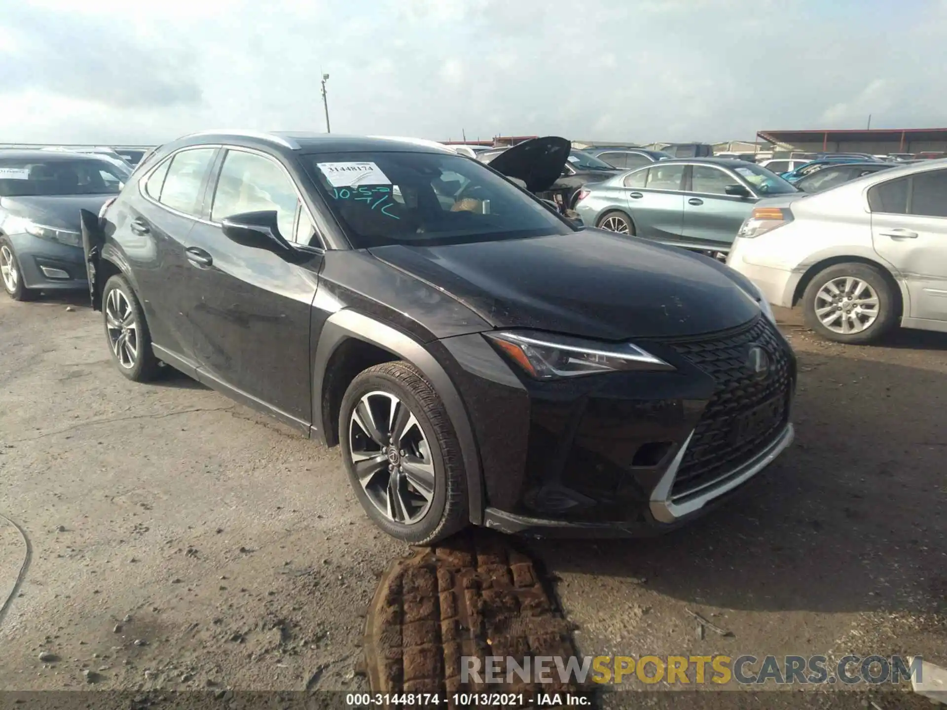 1 Photograph of a damaged car JTHP3JBH8M2033920 LEXUS UX 2021