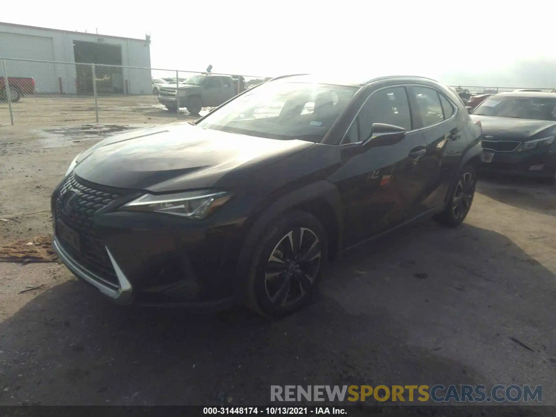 2 Фотография поврежденного автомобиля JTHP3JBH8M2033920 LEXUS UX 2021