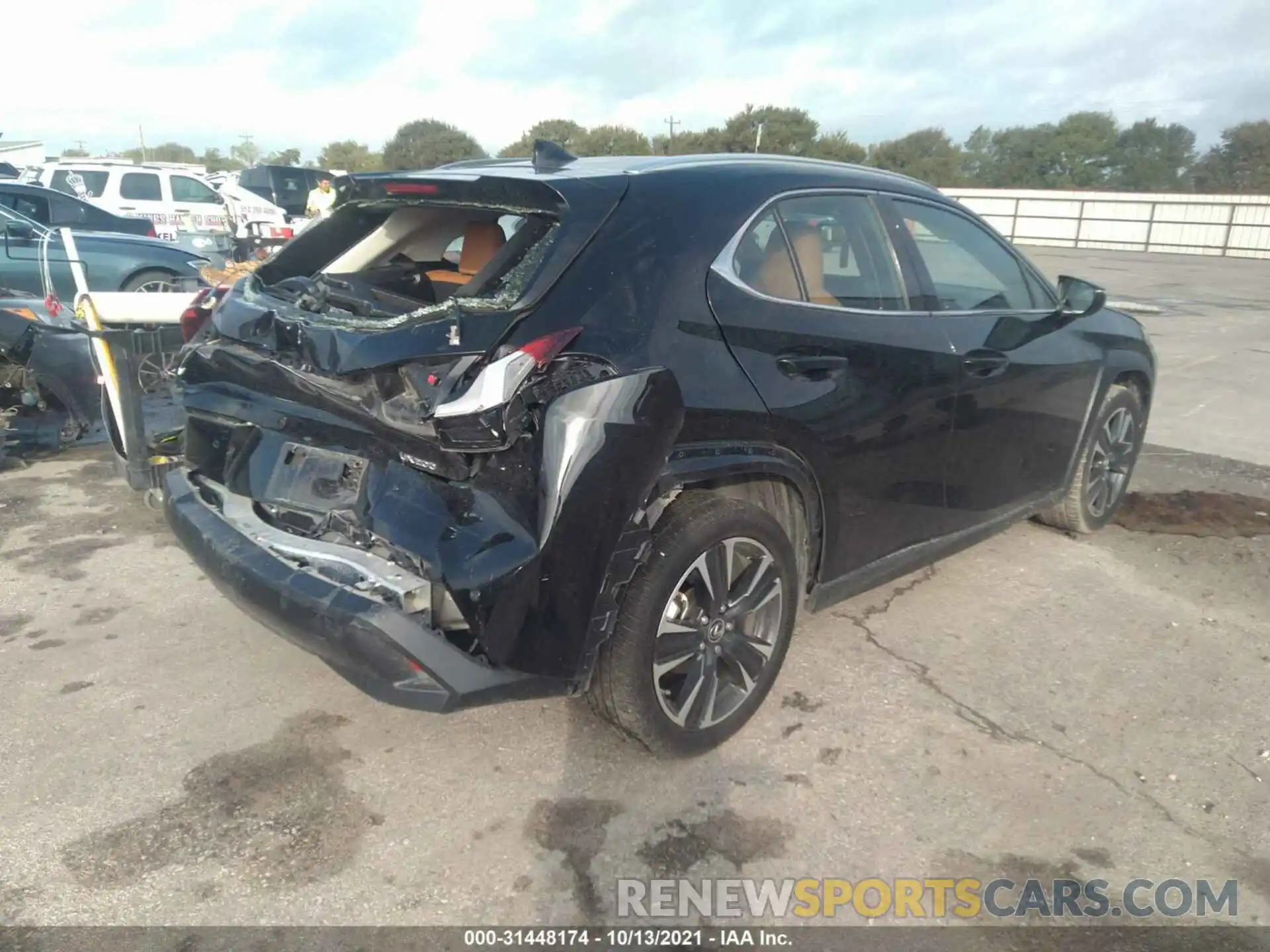 4 Photograph of a damaged car JTHP3JBH8M2033920 LEXUS UX 2021