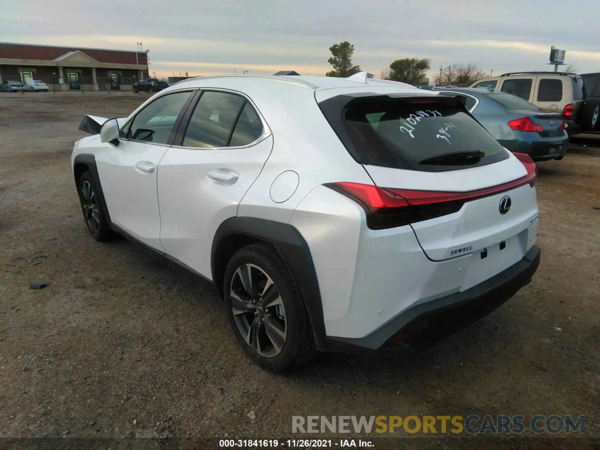 3 Photograph of a damaged car JTHP3JBH8M2035537 LEXUS UX 2021