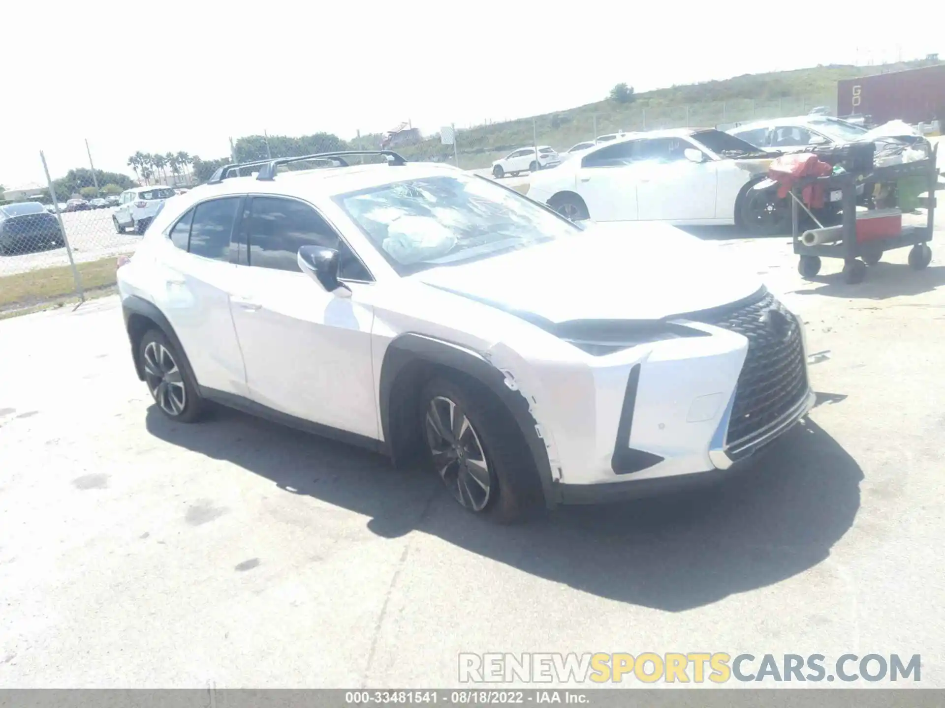 1 Фотография поврежденного автомобиля JTHP3JBH9M2037636 LEXUS UX 2021