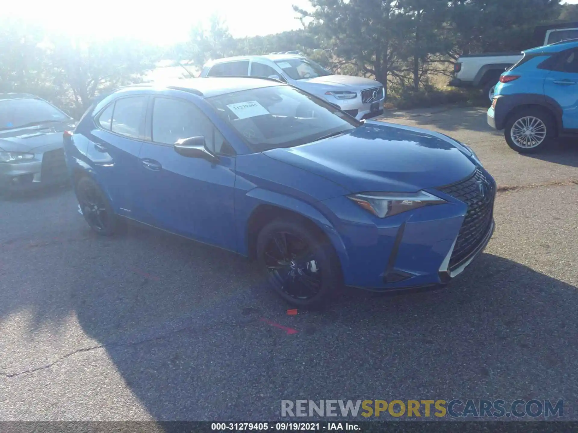 1 Photograph of a damaged car JTHP9JBH0M2046546 LEXUS UX 2021