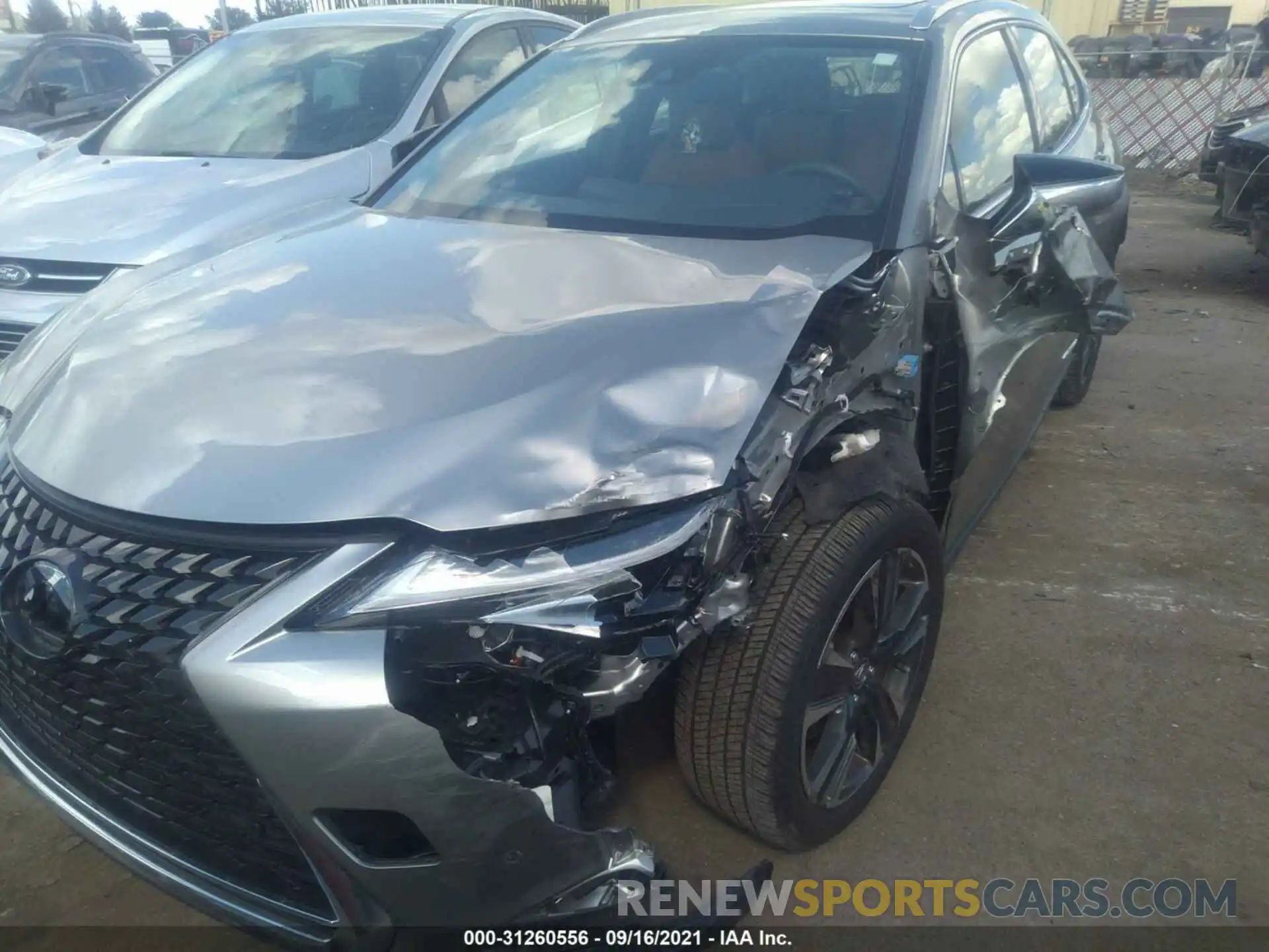 6 Фотография поврежденного автомобиля JTHP9JBH3M2039946 LEXUS UX 2021