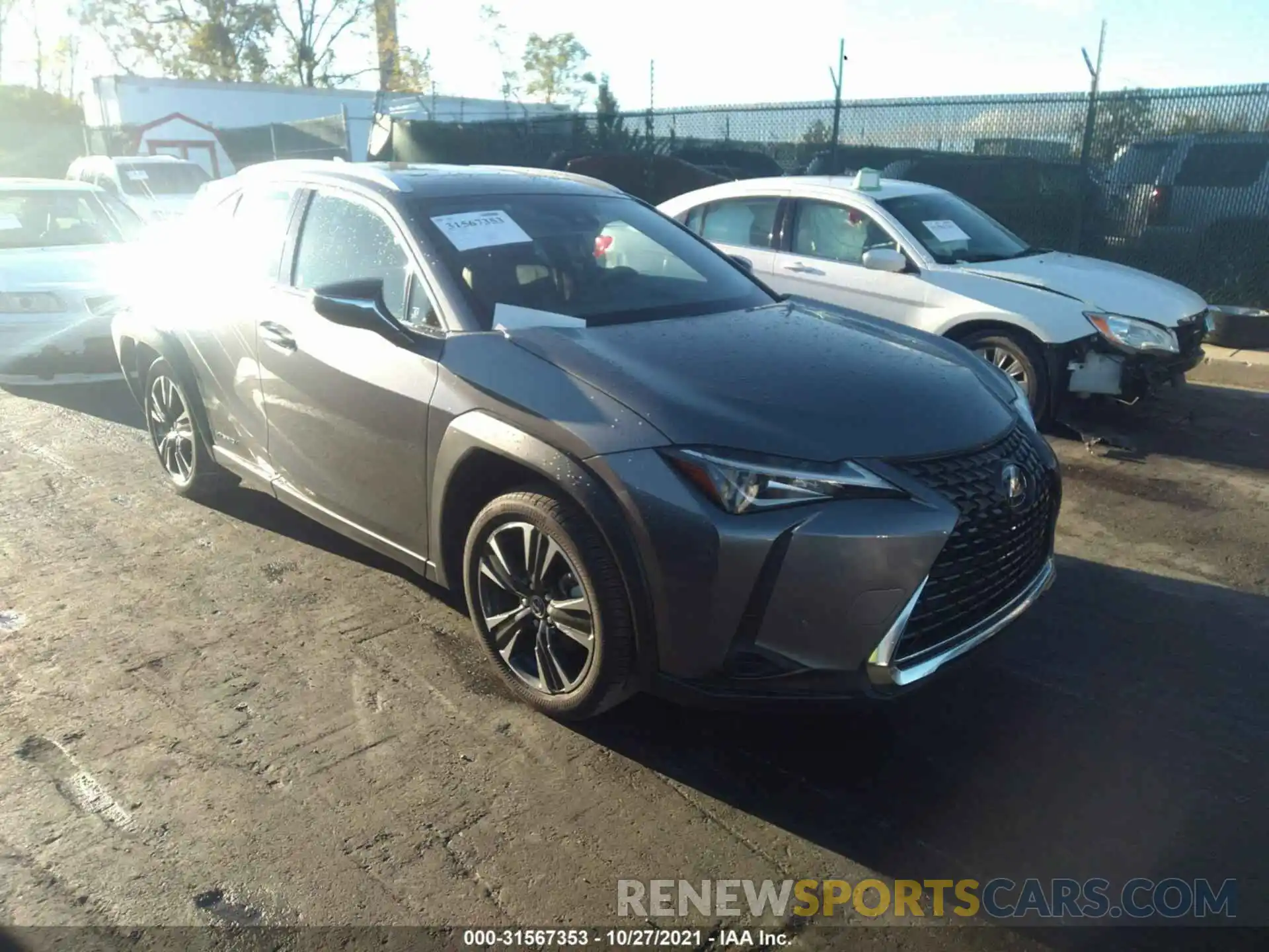 1 Фотография поврежденного автомобиля JTHP9JBH3M2041518 LEXUS UX 2021