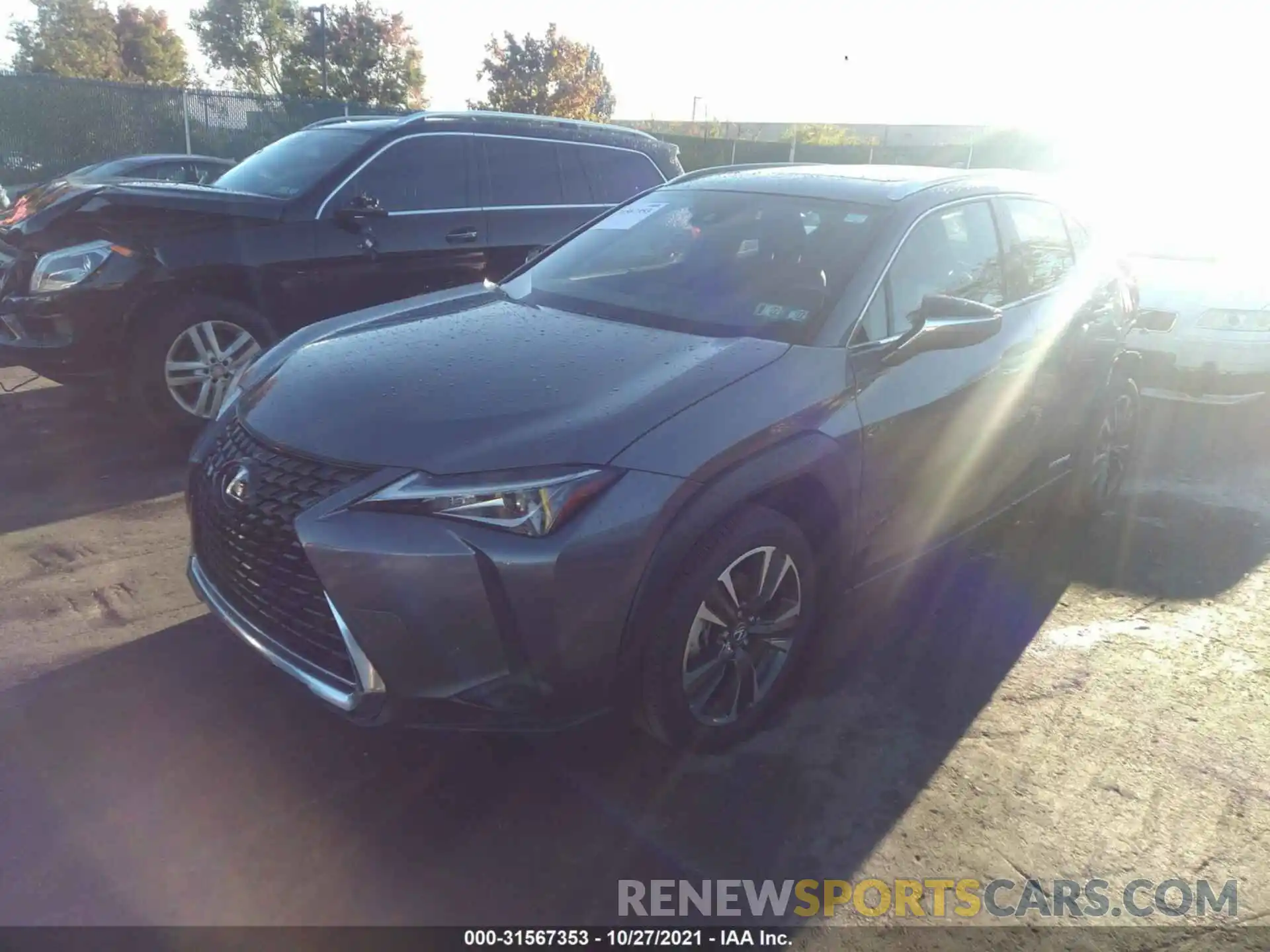 2 Photograph of a damaged car JTHP9JBH3M2041518 LEXUS UX 2021