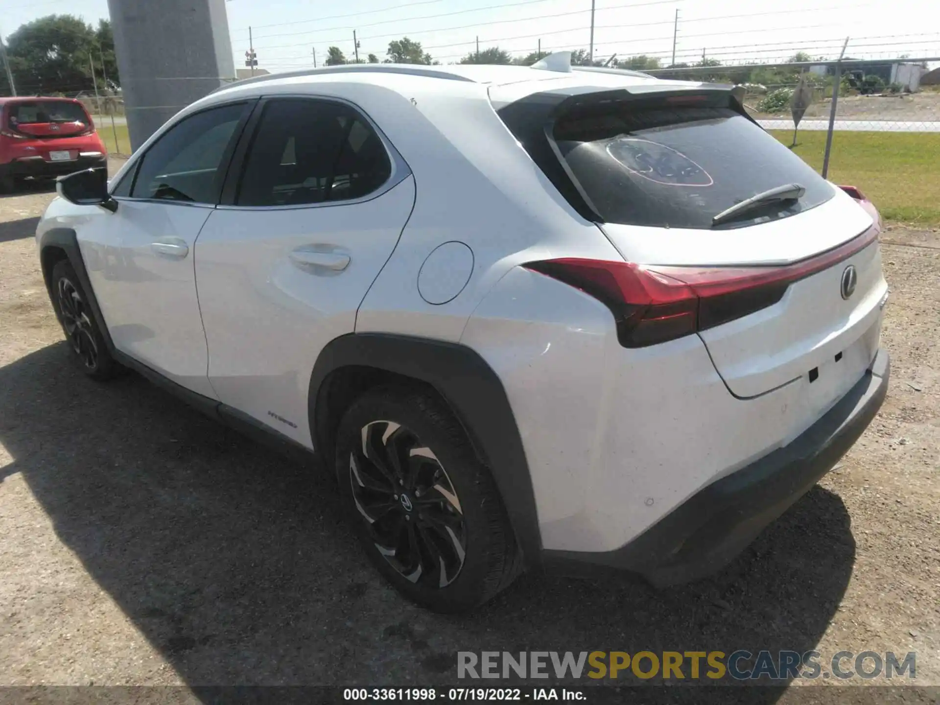 3 Photograph of a damaged car JTHP9JBH4M2053354 LEXUS UX 2021