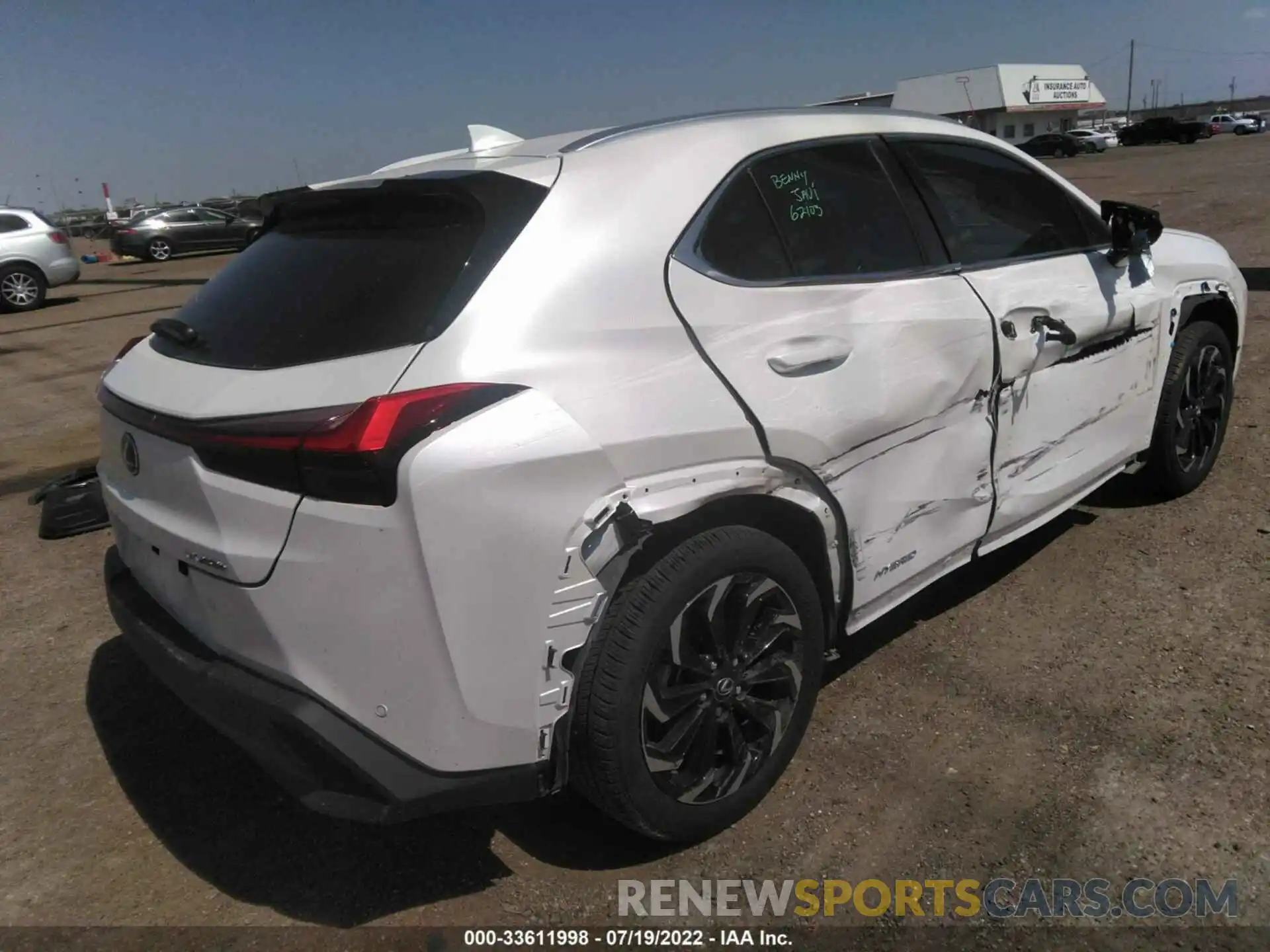 4 Photograph of a damaged car JTHP9JBH4M2053354 LEXUS UX 2021