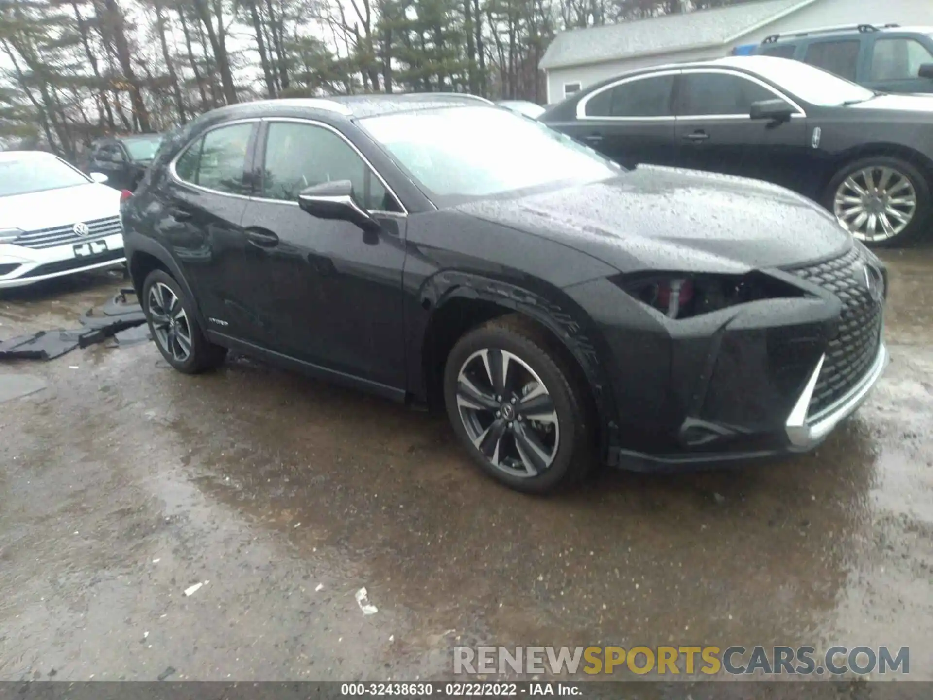 1 Photograph of a damaged car JTHP9JBH8M2052627 LEXUS UX 2021