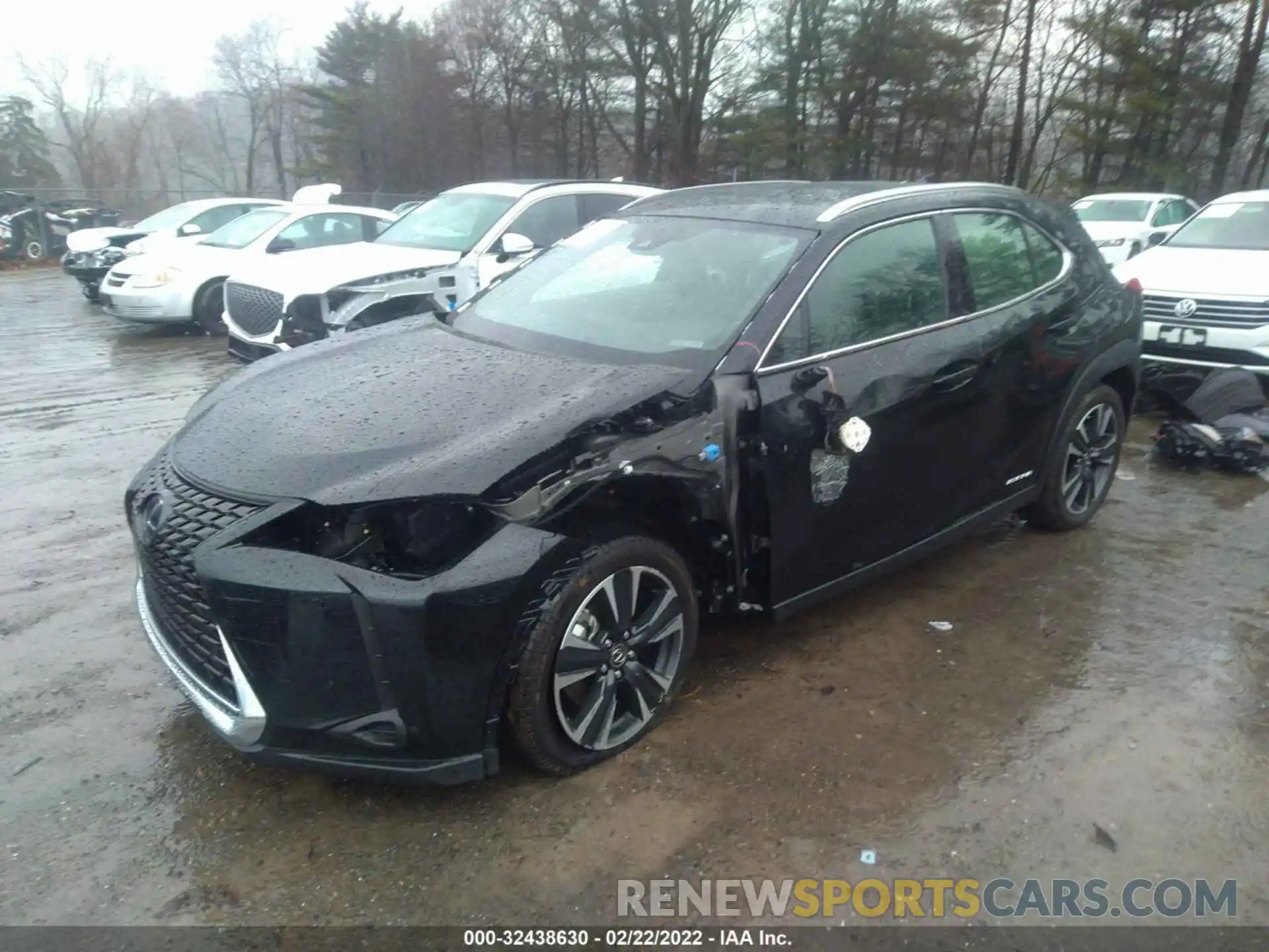 2 Photograph of a damaged car JTHP9JBH8M2052627 LEXUS UX 2021