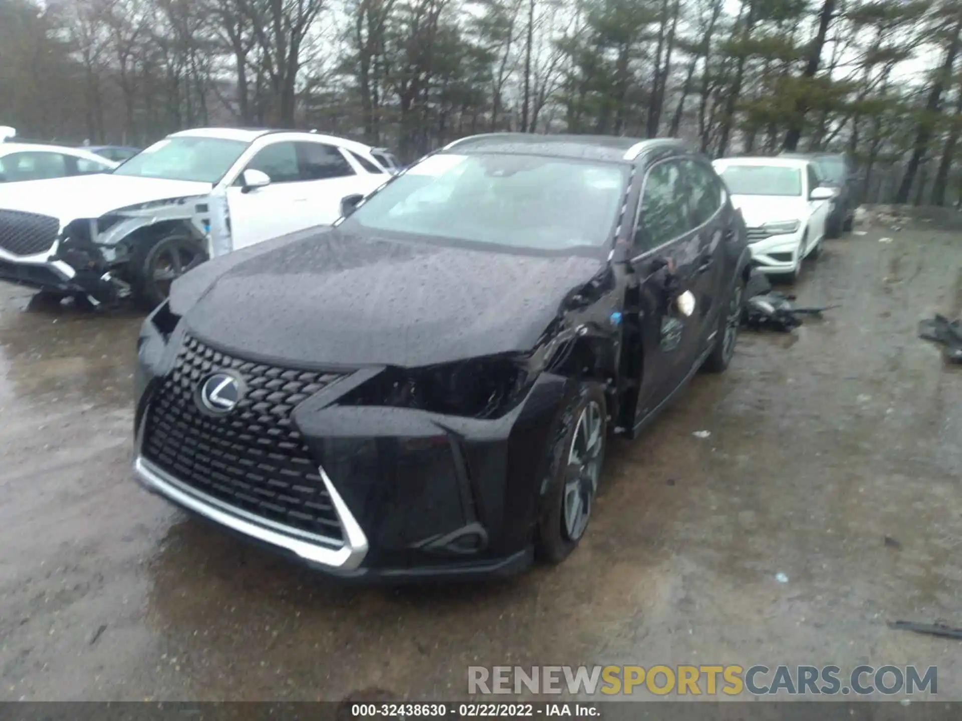 6 Фотография поврежденного автомобиля JTHP9JBH8M2052627 LEXUS UX 2021