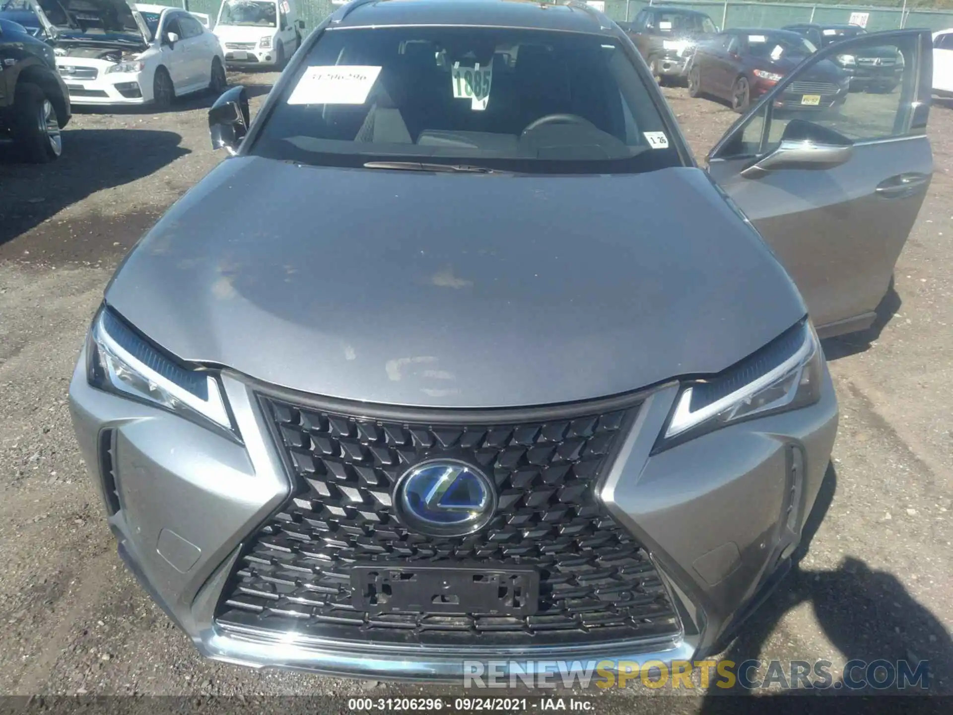 6 Photograph of a damaged car JTHP9JBHXM2038597 LEXUS UX 2021