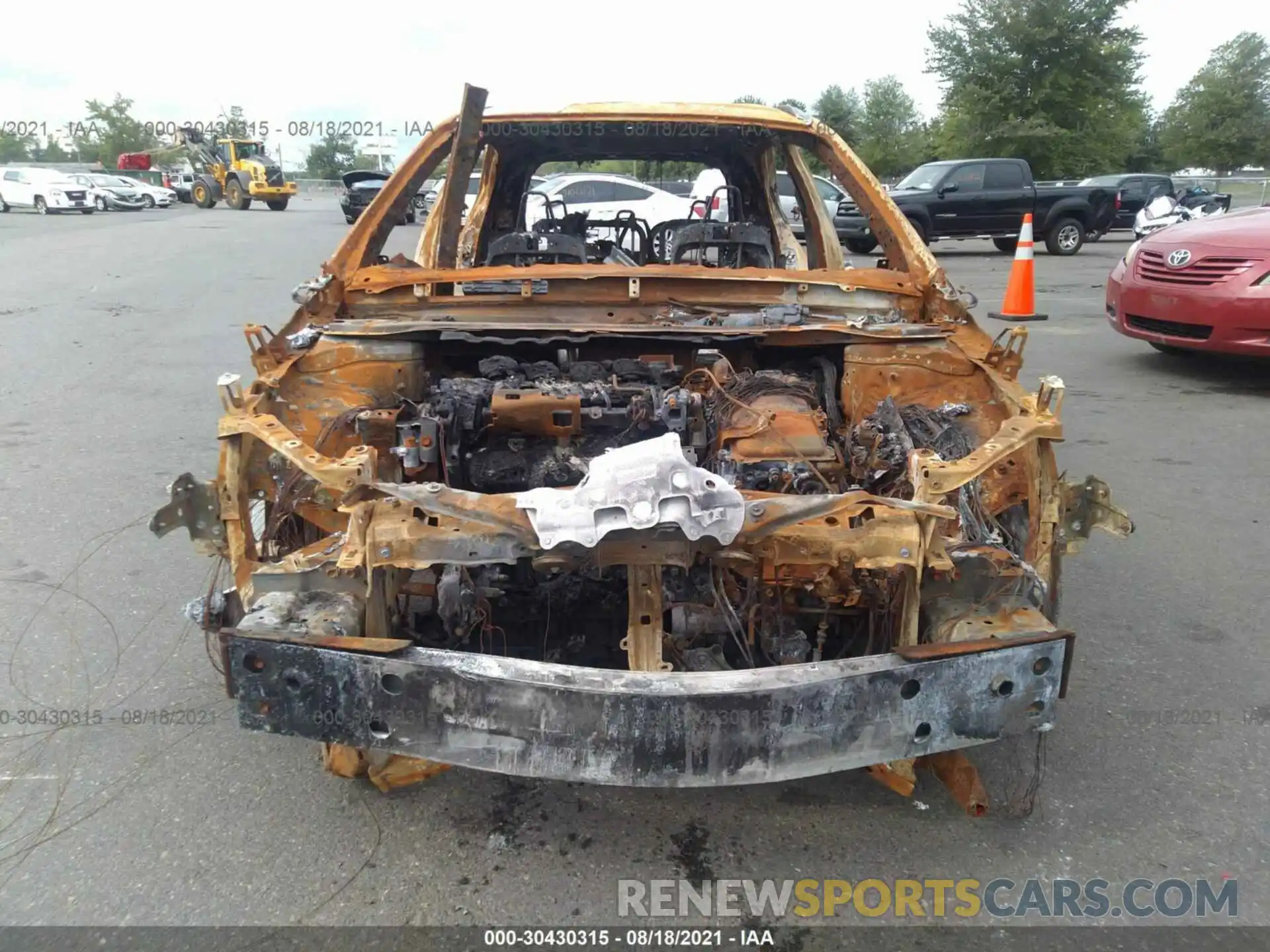 6 Photograph of a damaged car JTHP9JBHXM2045985 LEXUS UX 2021