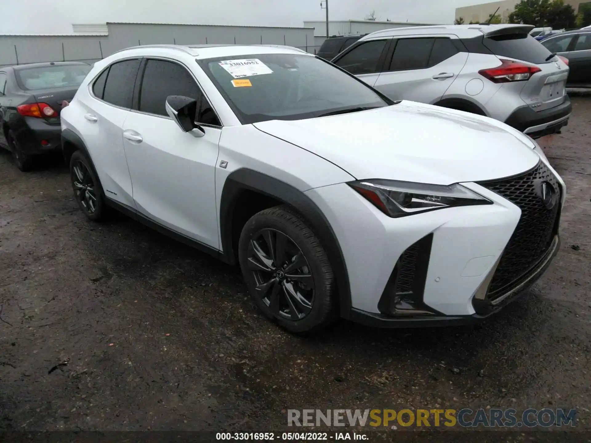 1 Photograph of a damaged car JTHR9JBH0M2041601 LEXUS UX 2021