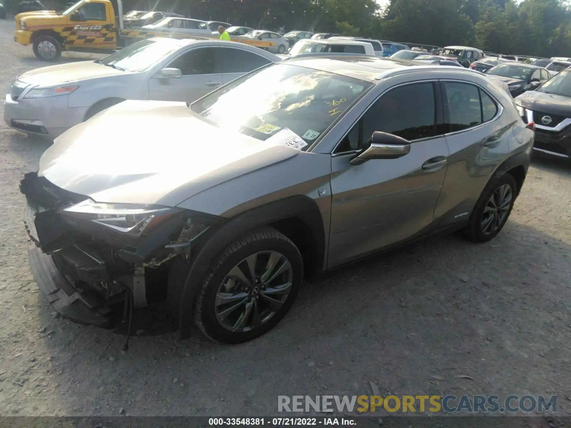 2 Photograph of a damaged car JTHR9JBH0M2050136 LEXUS UX 2021