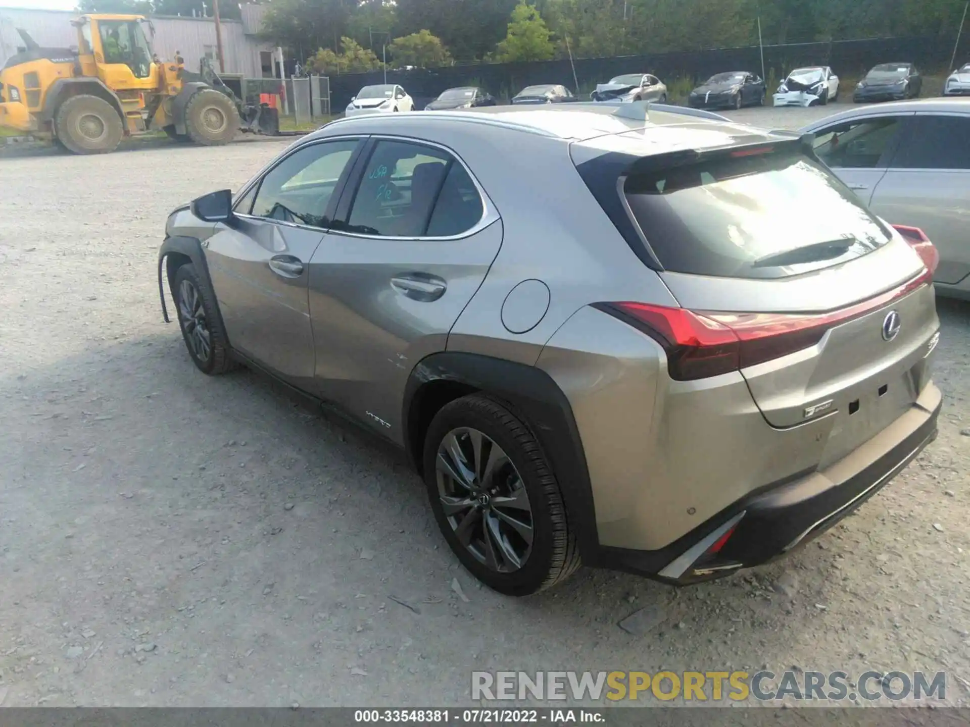 3 Photograph of a damaged car JTHR9JBH0M2050136 LEXUS UX 2021