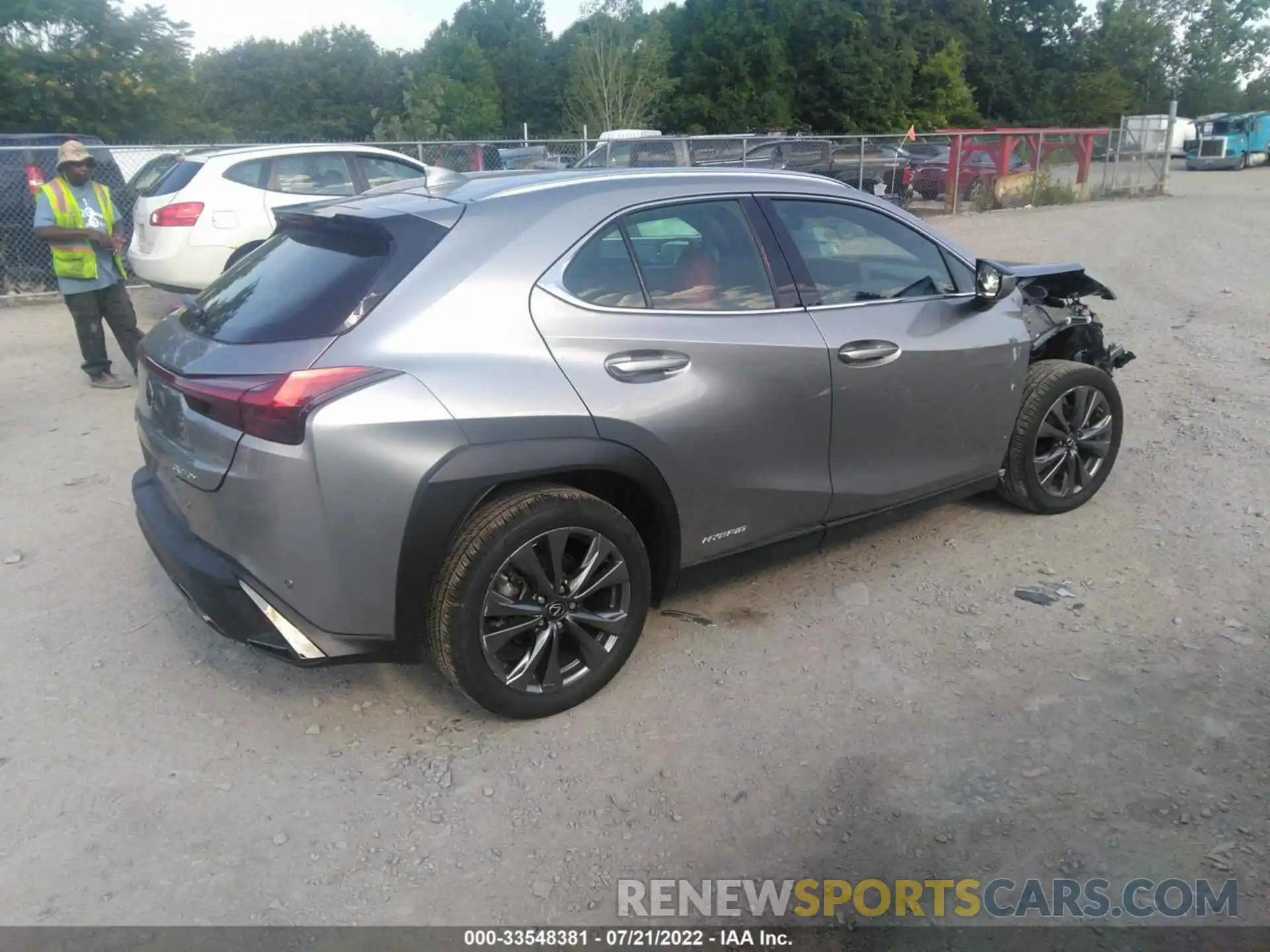 4 Photograph of a damaged car JTHR9JBH0M2050136 LEXUS UX 2021