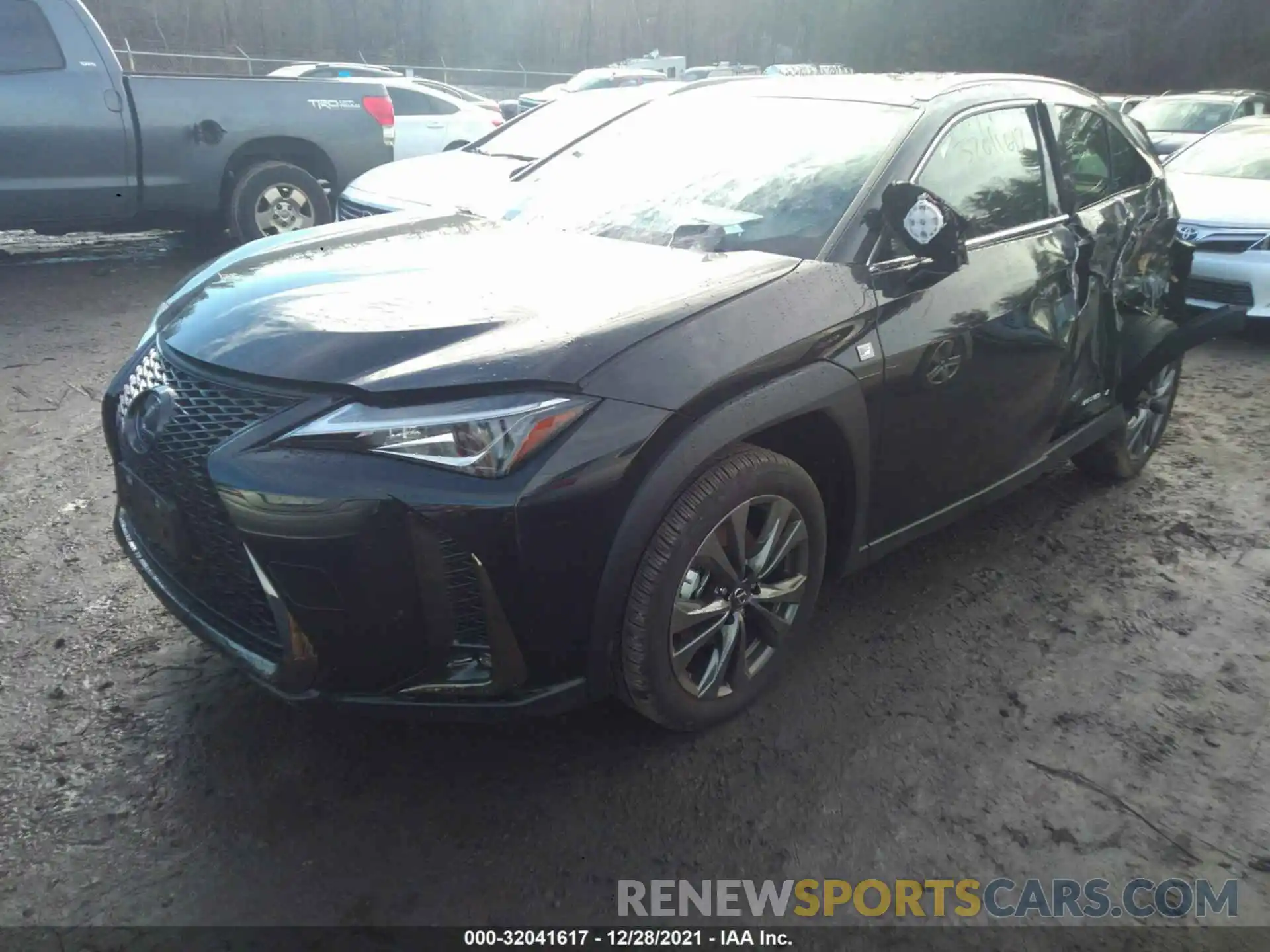 2 Фотография поврежденного автомобиля JTHR9JBH0M2053599 LEXUS UX 2021