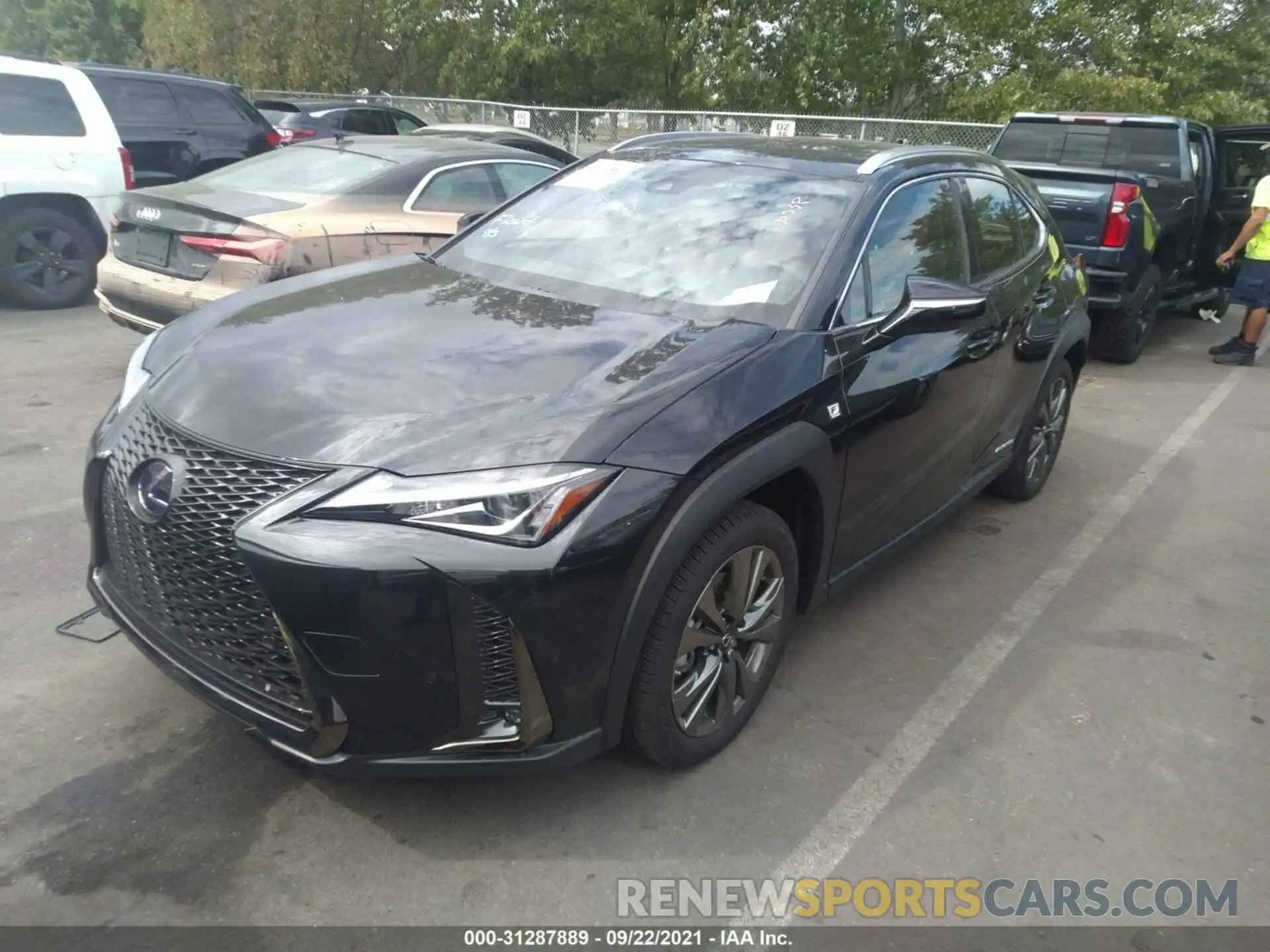 2 Фотография поврежденного автомобиля JTHR9JBH2M2051286 LEXUS UX 2021