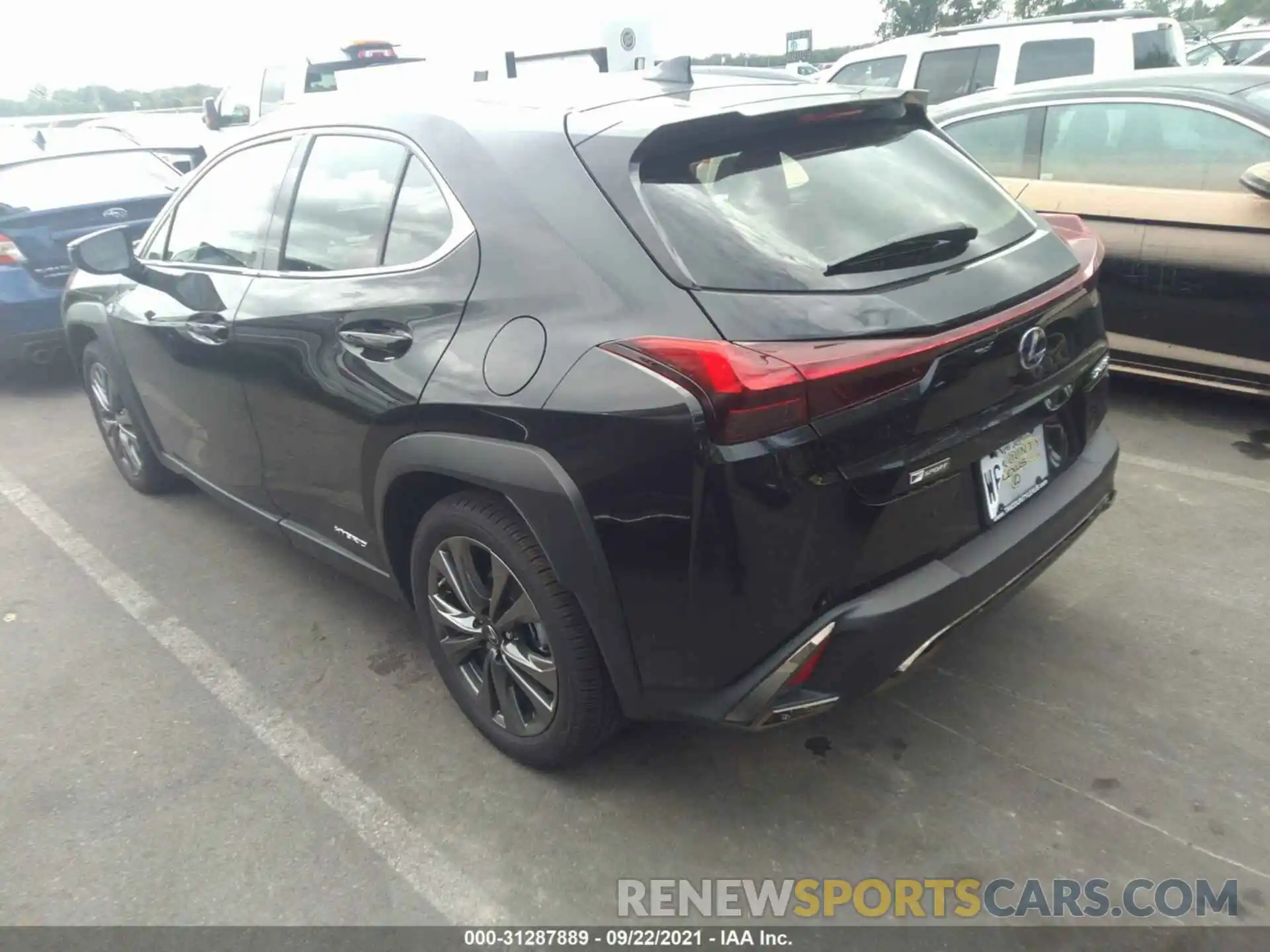 3 Photograph of a damaged car JTHR9JBH2M2051286 LEXUS UX 2021