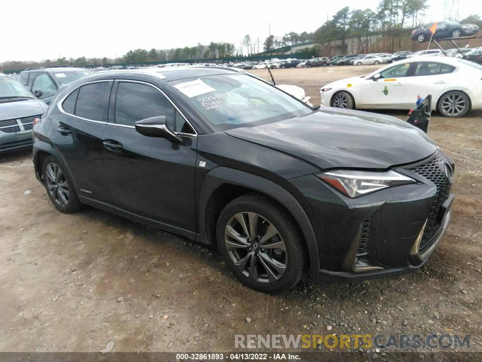 1 Фотография поврежденного автомобиля JTHR9JBH3M2038238 LEXUS UX 2021