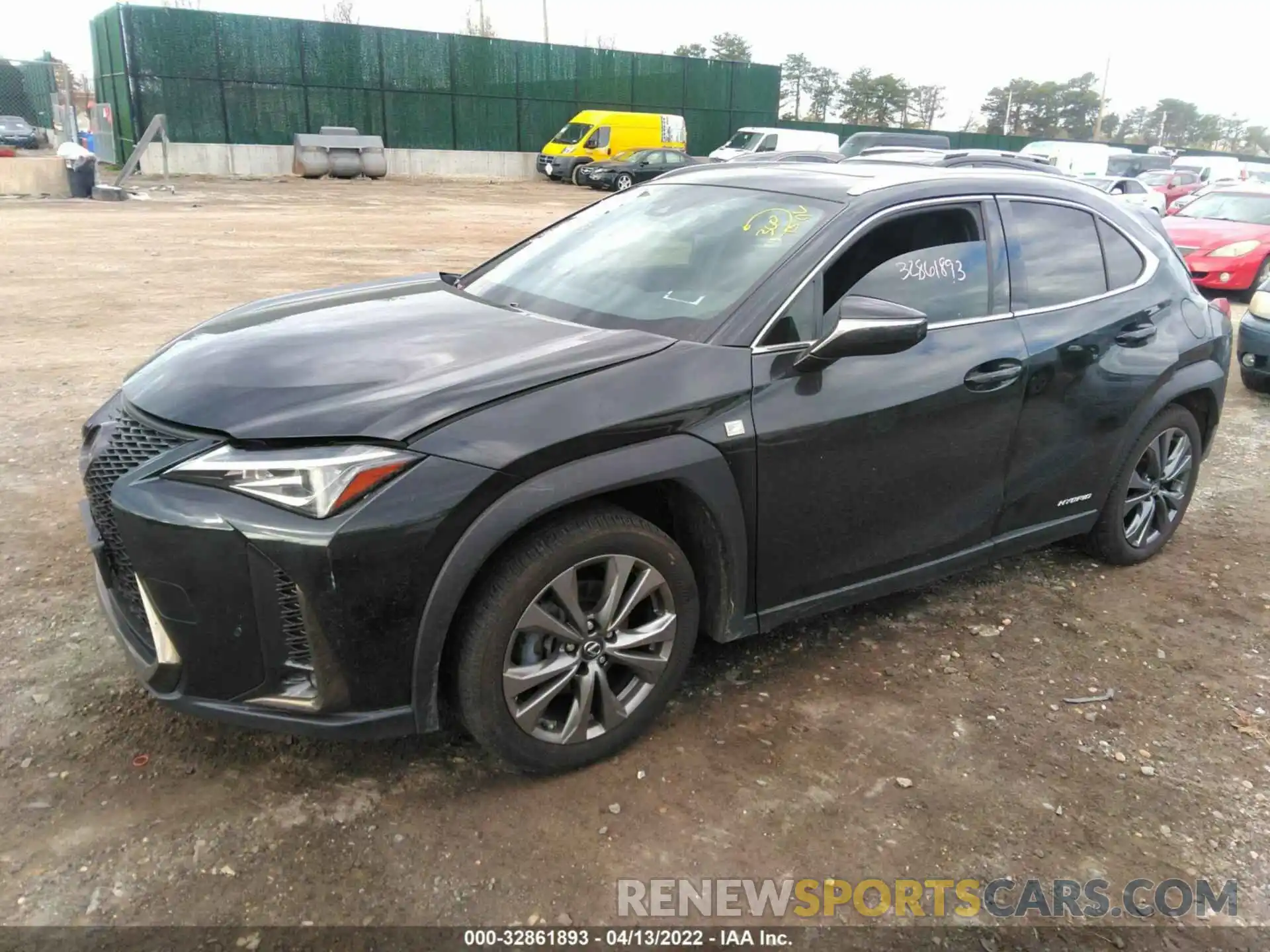 2 Фотография поврежденного автомобиля JTHR9JBH3M2038238 LEXUS UX 2021