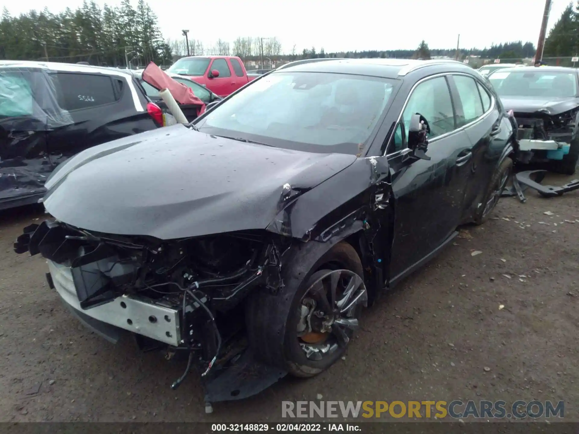 2 Photograph of a damaged car JTHR9JBH3M2039891 LEXUS UX 2021