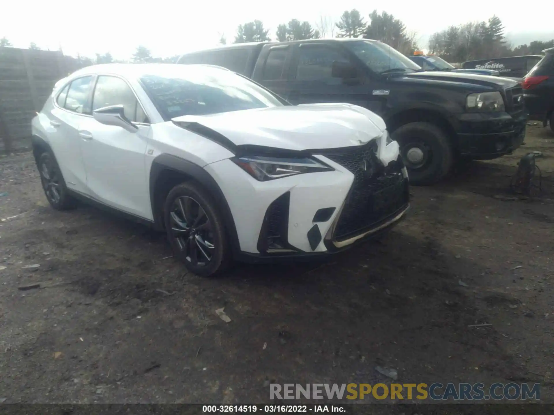 1 Фотография поврежденного автомобиля JTHR9JBH4M2037714 LEXUS UX 2021