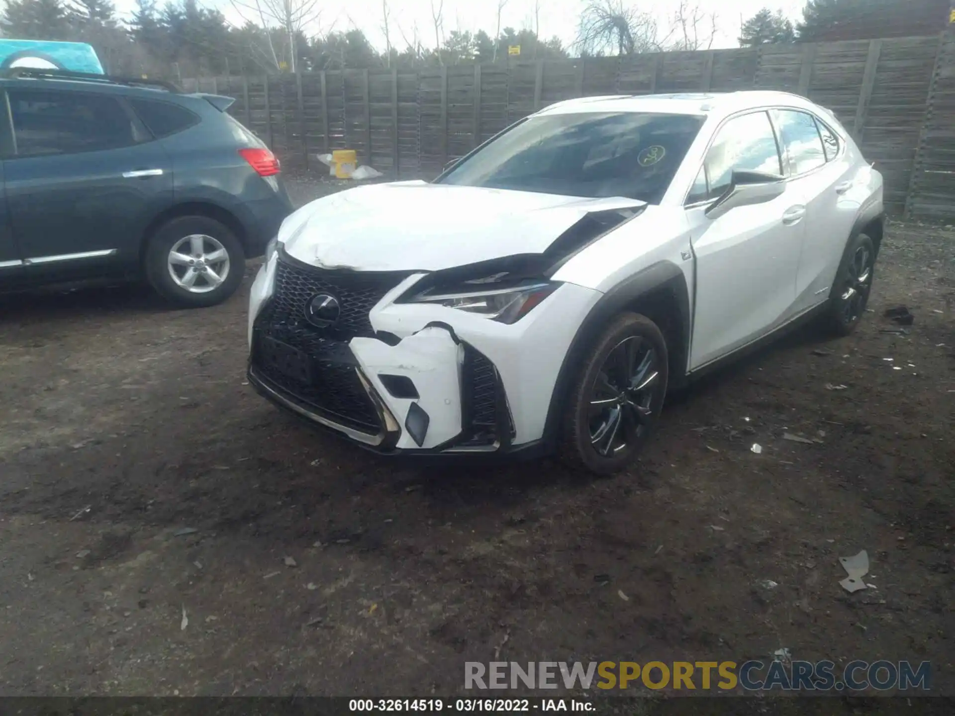 2 Фотография поврежденного автомобиля JTHR9JBH4M2037714 LEXUS UX 2021