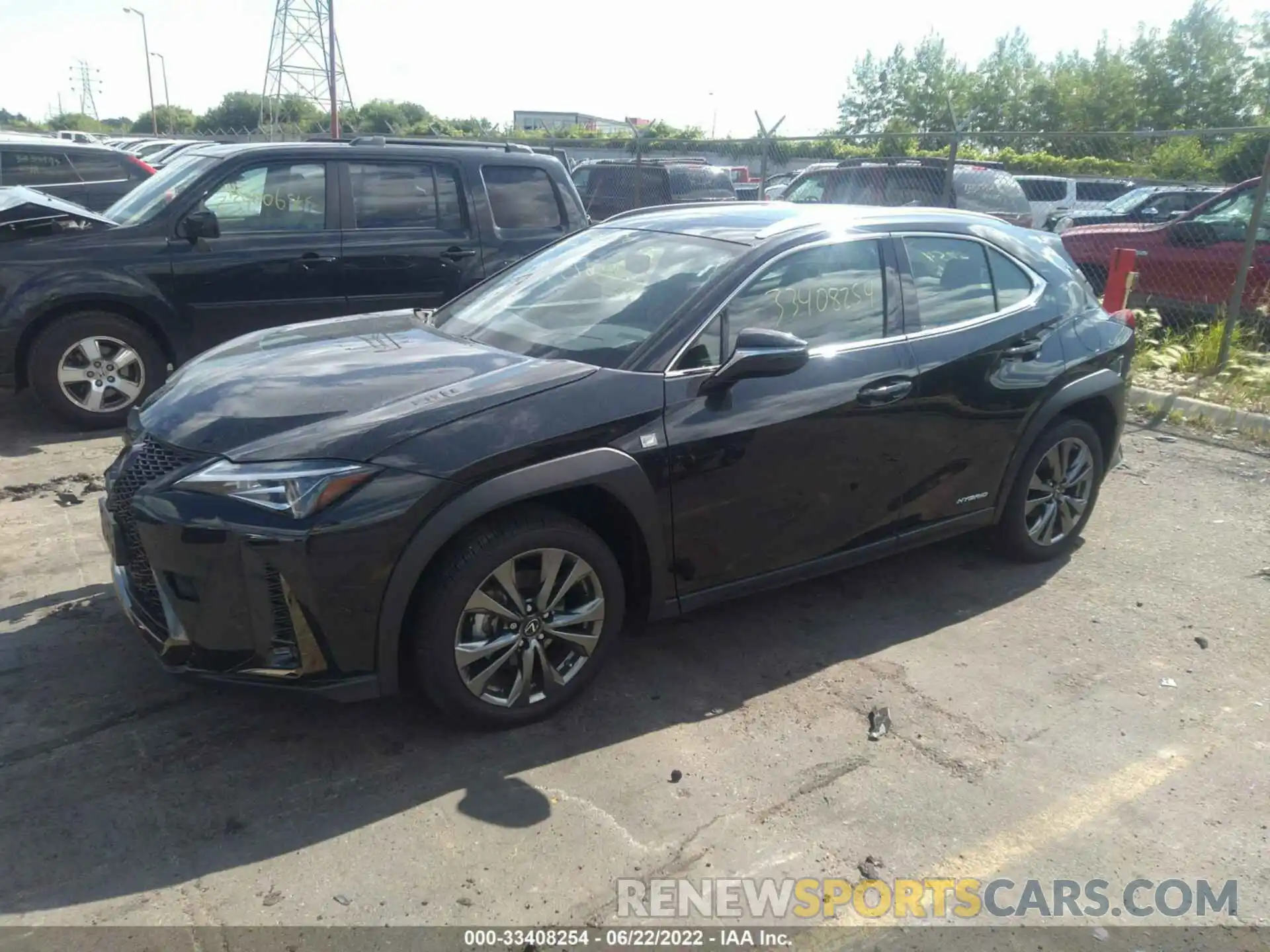 2 Photograph of a damaged car JTHR9JBH6M2037925 LEXUS UX 2021