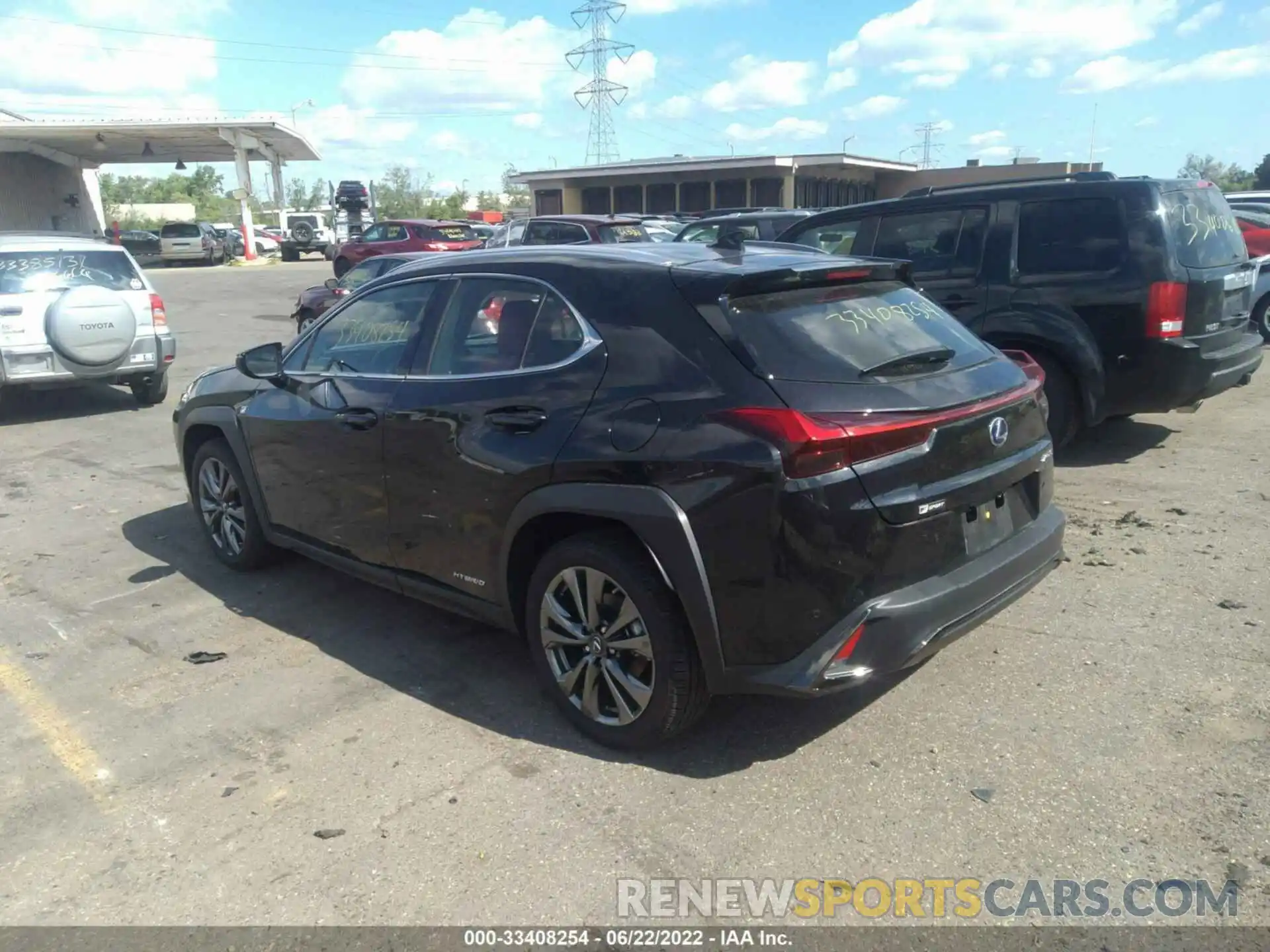 3 Photograph of a damaged car JTHR9JBH6M2037925 LEXUS UX 2021