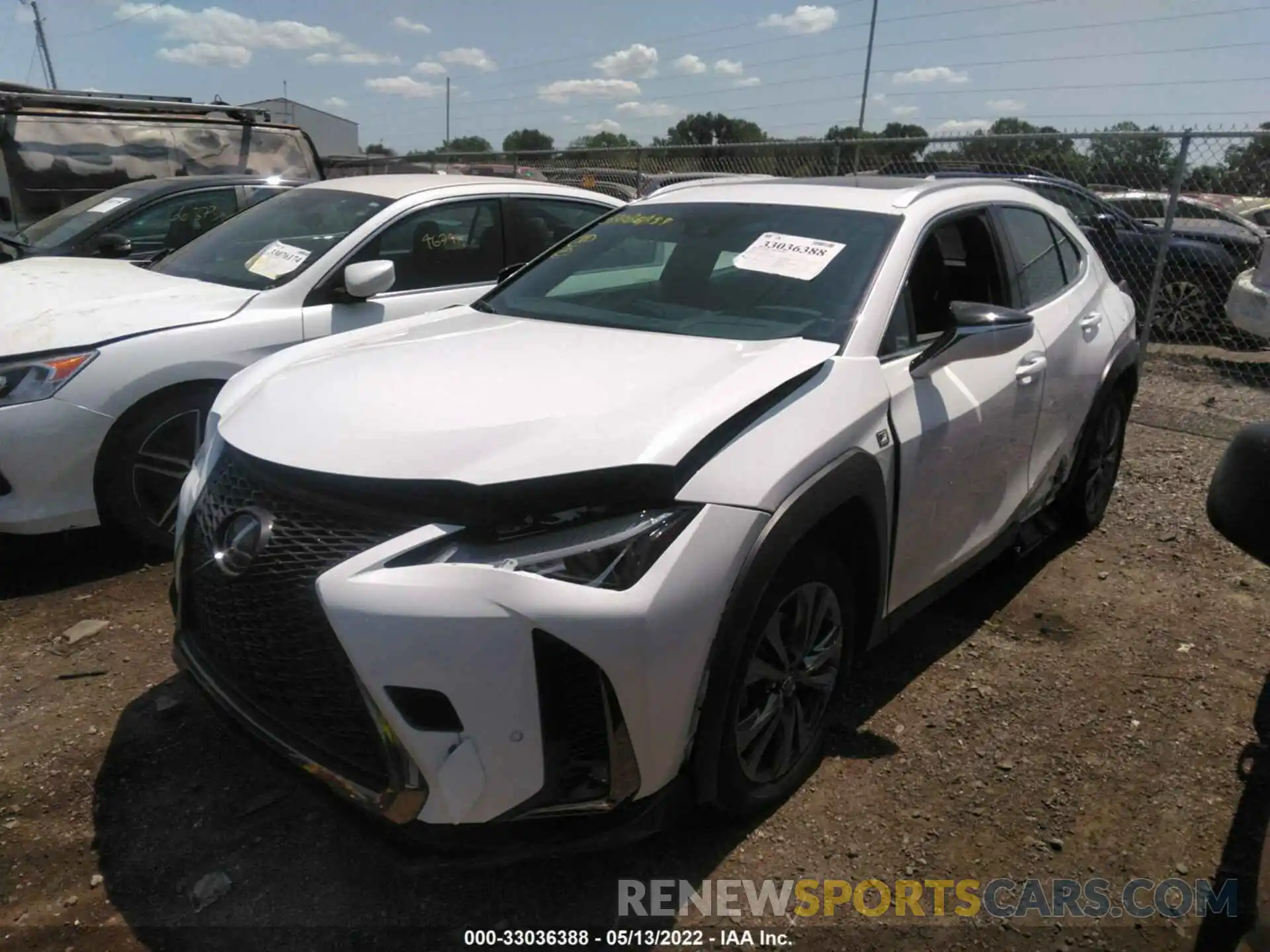 6 Фотография поврежденного автомобиля JTHR9JBH7M2048822 LEXUS UX 2021