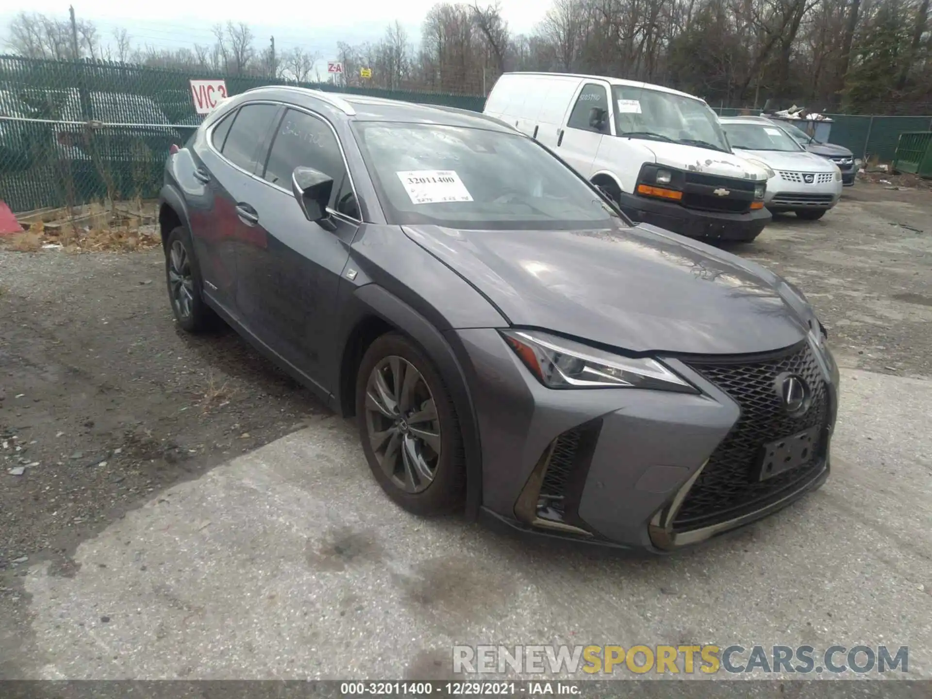 1 Photograph of a damaged car JTHR9JBH8M2043953 LEXUS UX 2021