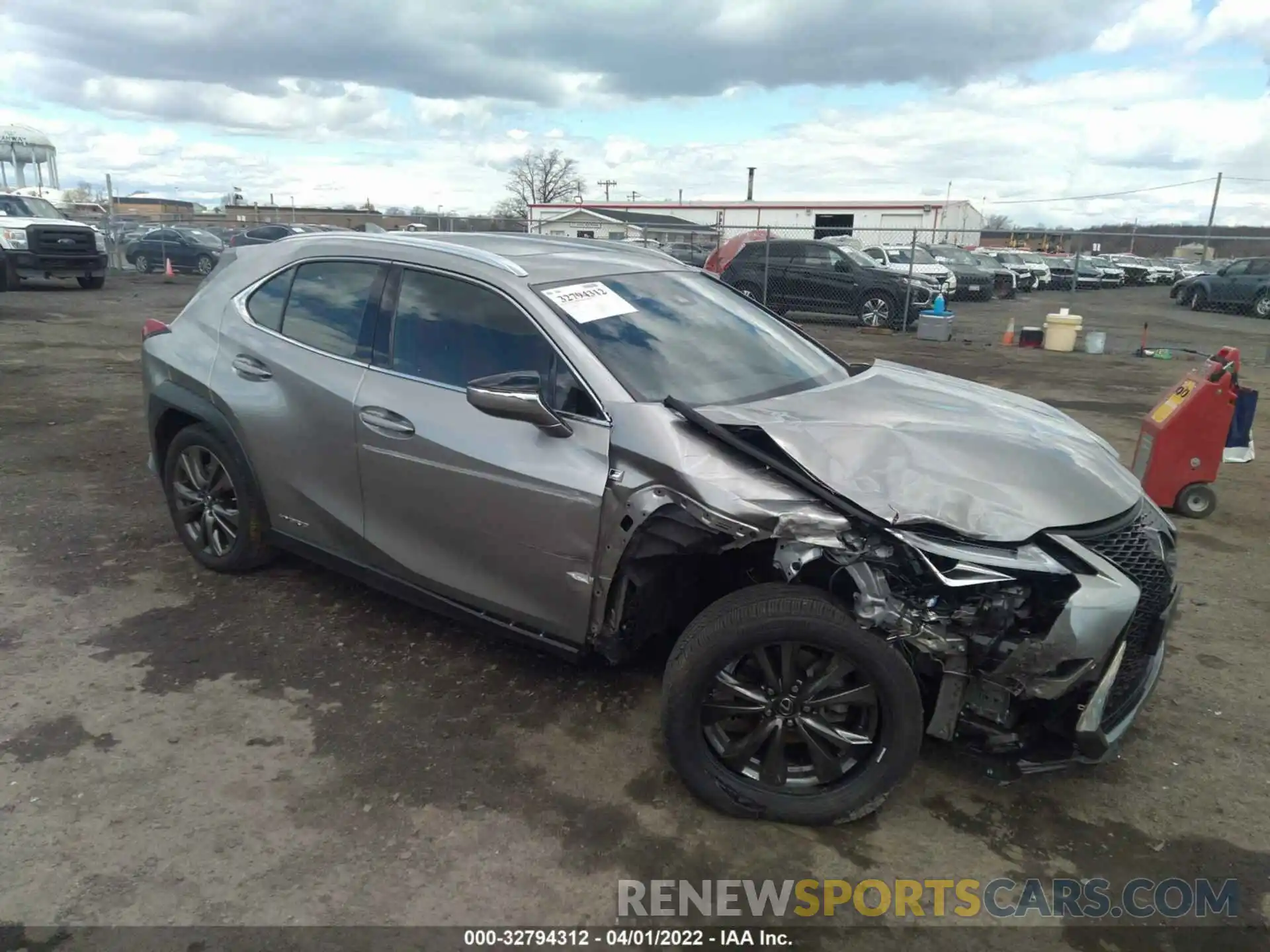 1 Photograph of a damaged car JTHR9JBH8M2048327 LEXUS UX 2021