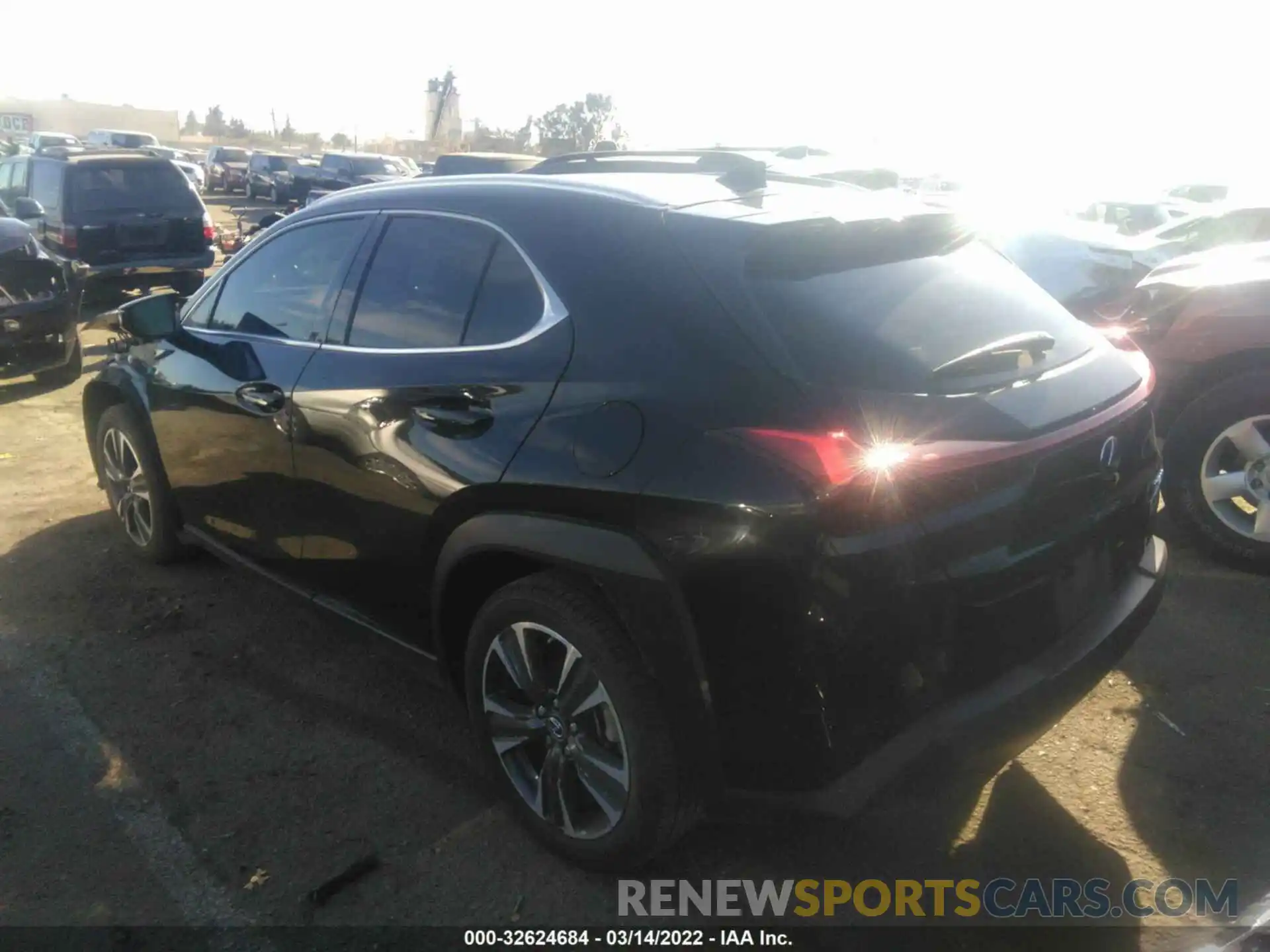 3 Photograph of a damaged car JTHX3JBH0M2032454 LEXUS UX 2021