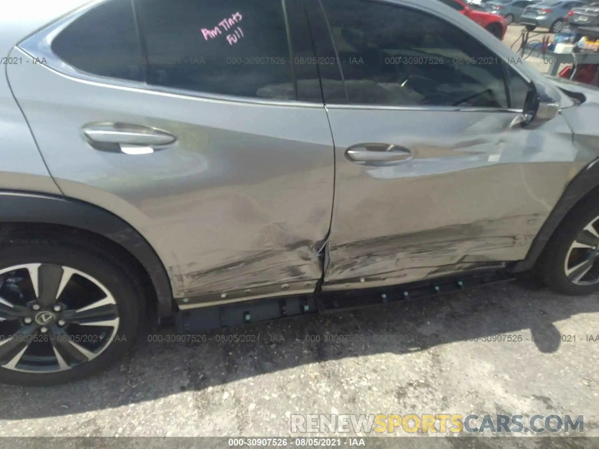 6 Photograph of a damaged car JTHX3JBH0M2039369 LEXUS UX 2021