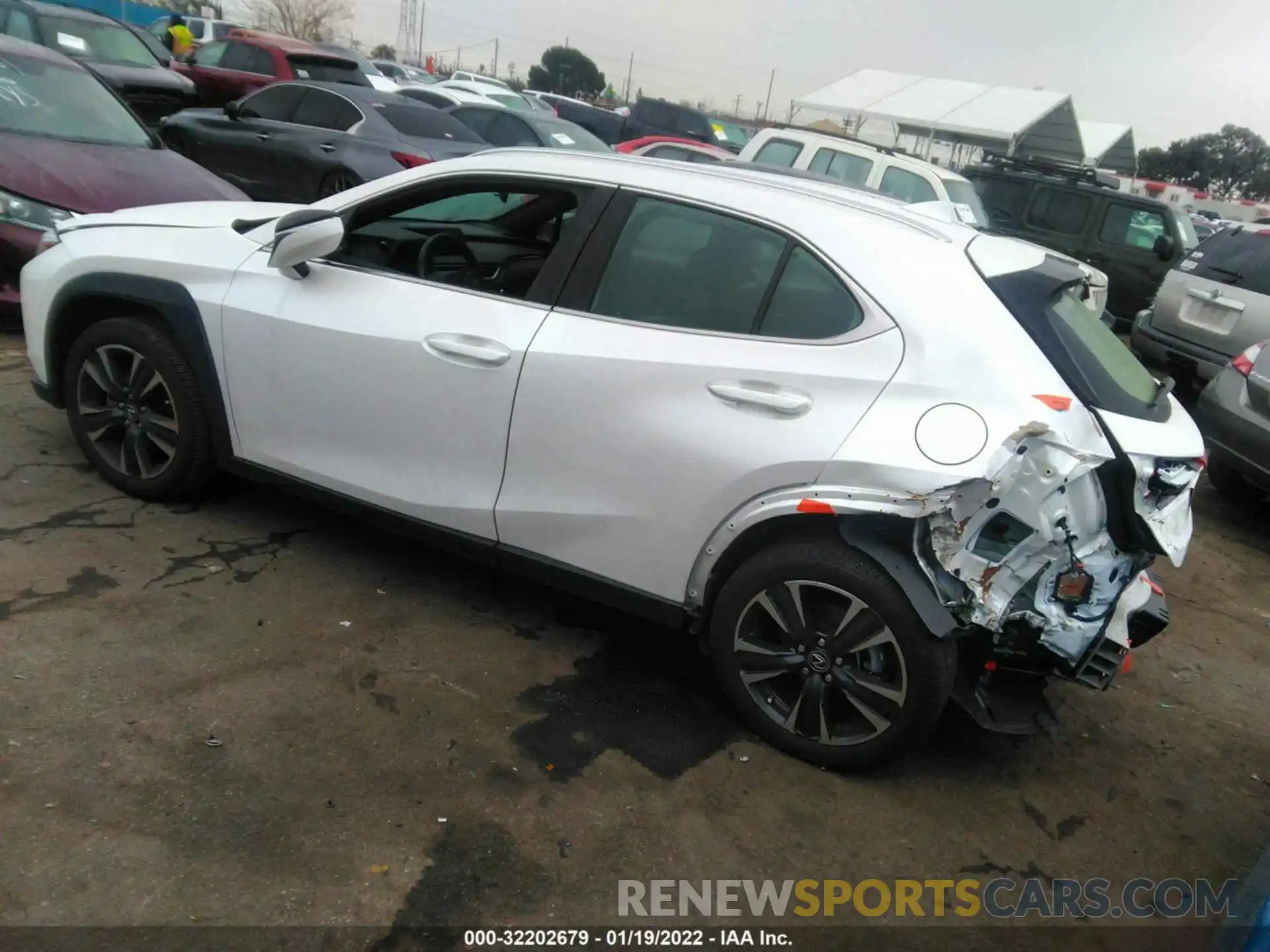 3 Photograph of a damaged car JTHX3JBH3M2034117 LEXUS UX 2021