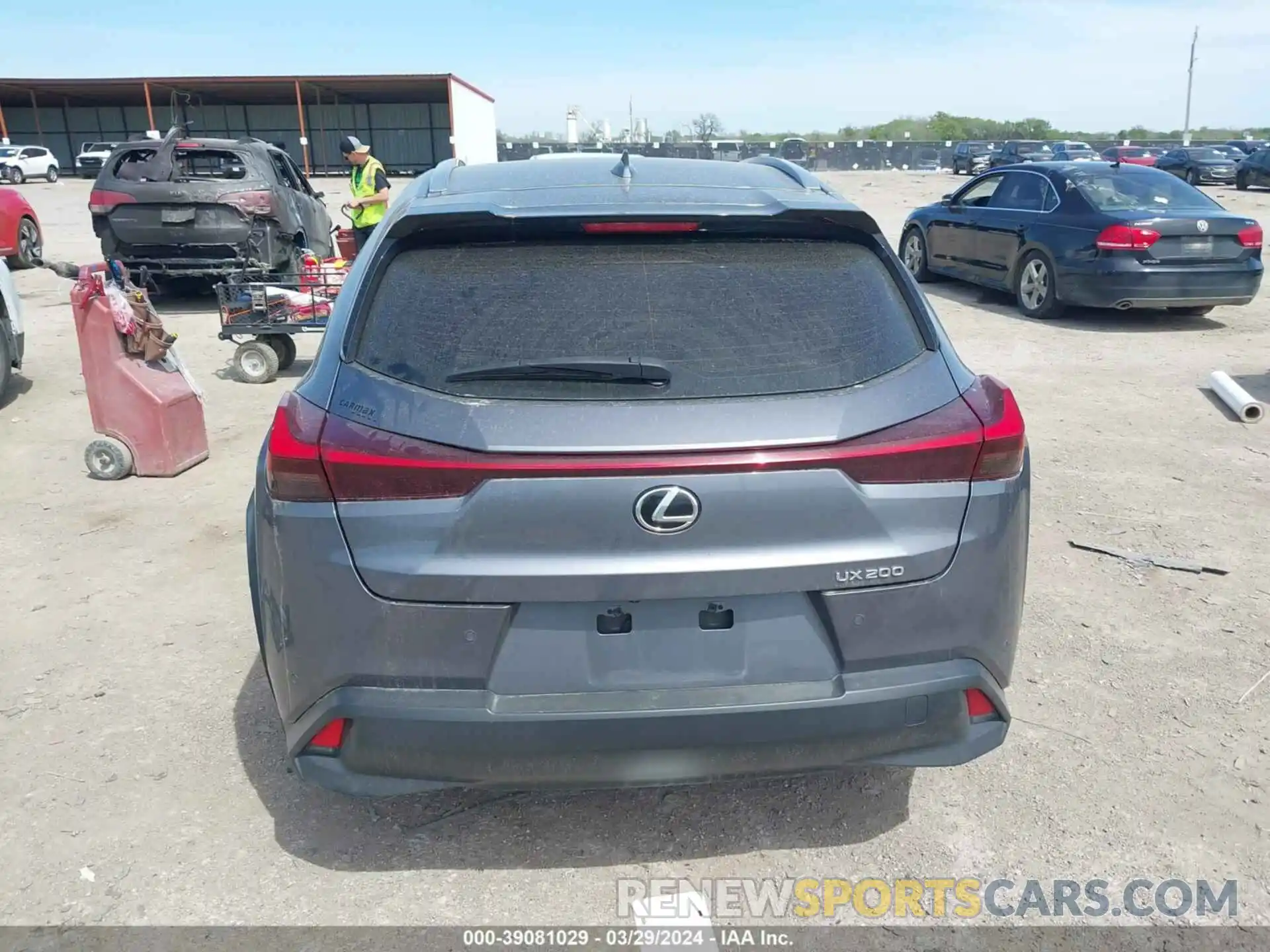 15 Фотография поврежденного автомобиля JTHX3JBH3M2036322 LEXUS UX 2021