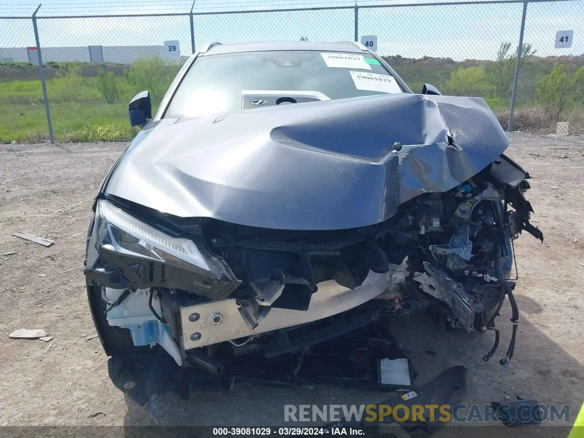 6 Photograph of a damaged car JTHX3JBH3M2036322 LEXUS UX 2021