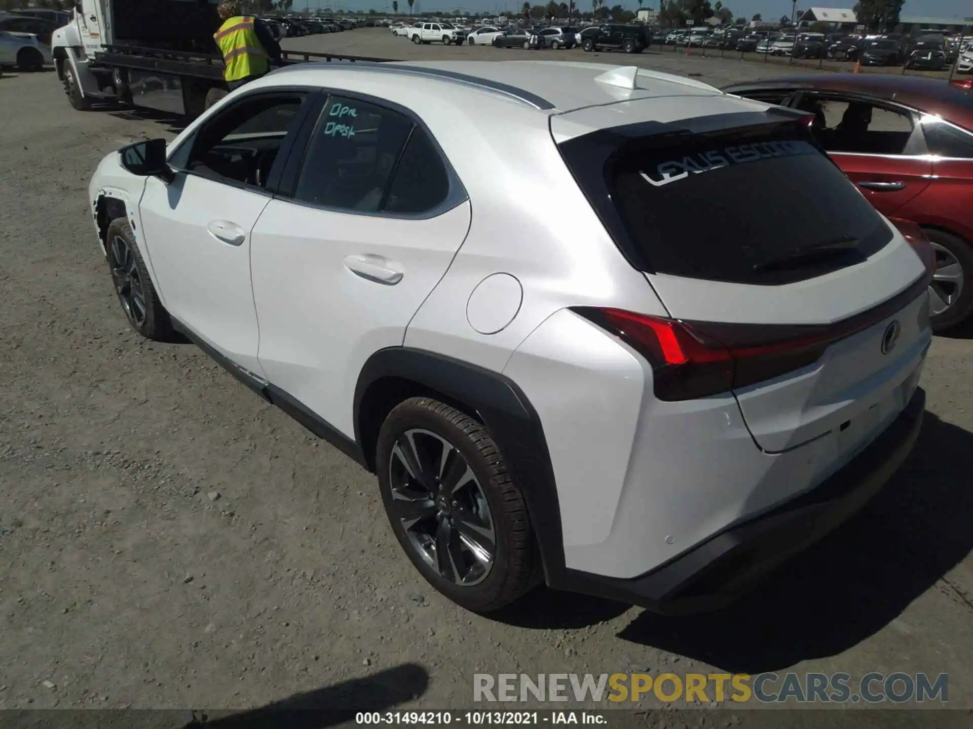 3 Photograph of a damaged car JTHX3JBH3M2039141 LEXUS UX 2021