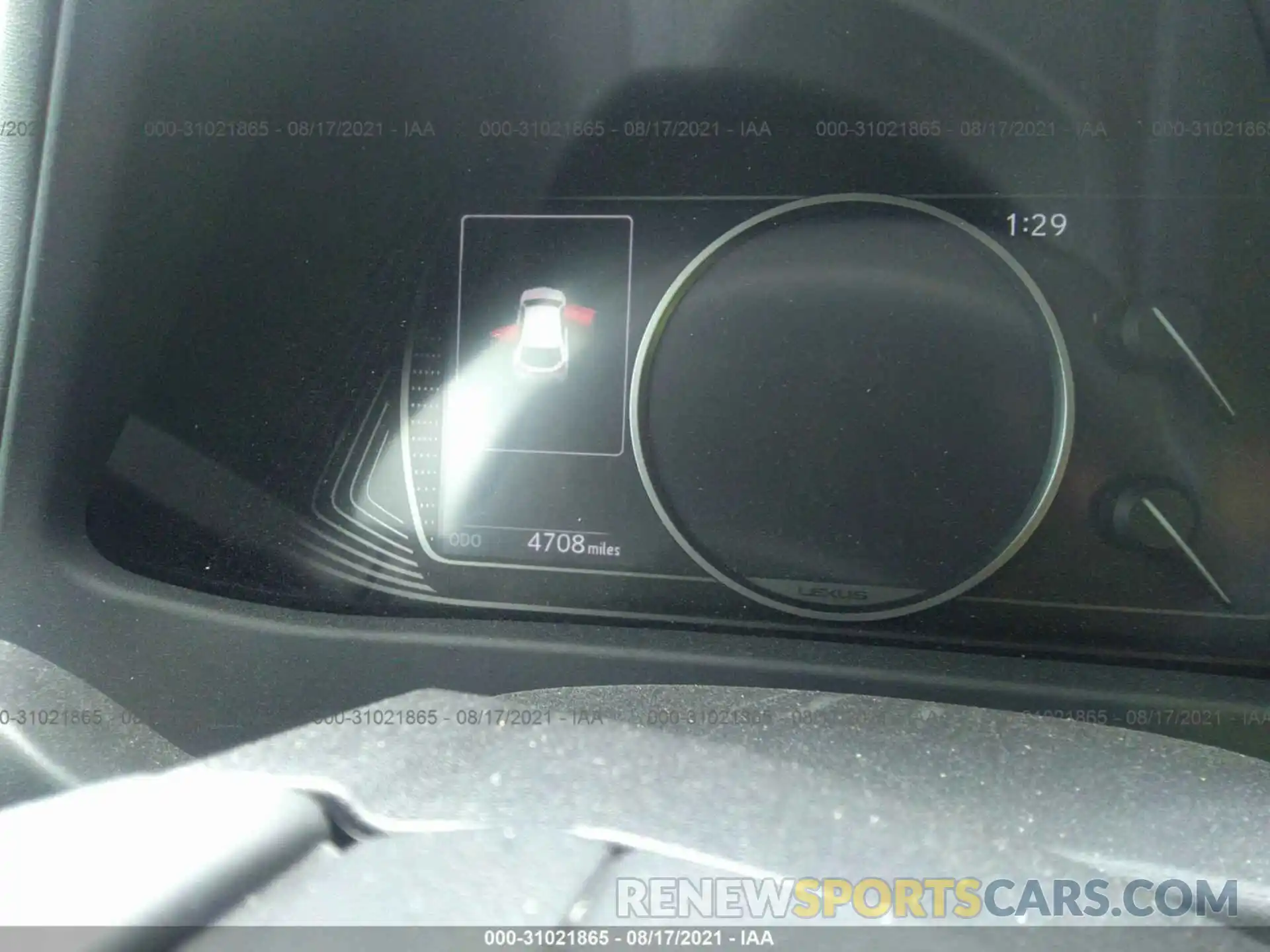 7 Photograph of a damaged car JTHX3JBH4M2035406 LEXUS UX 2021