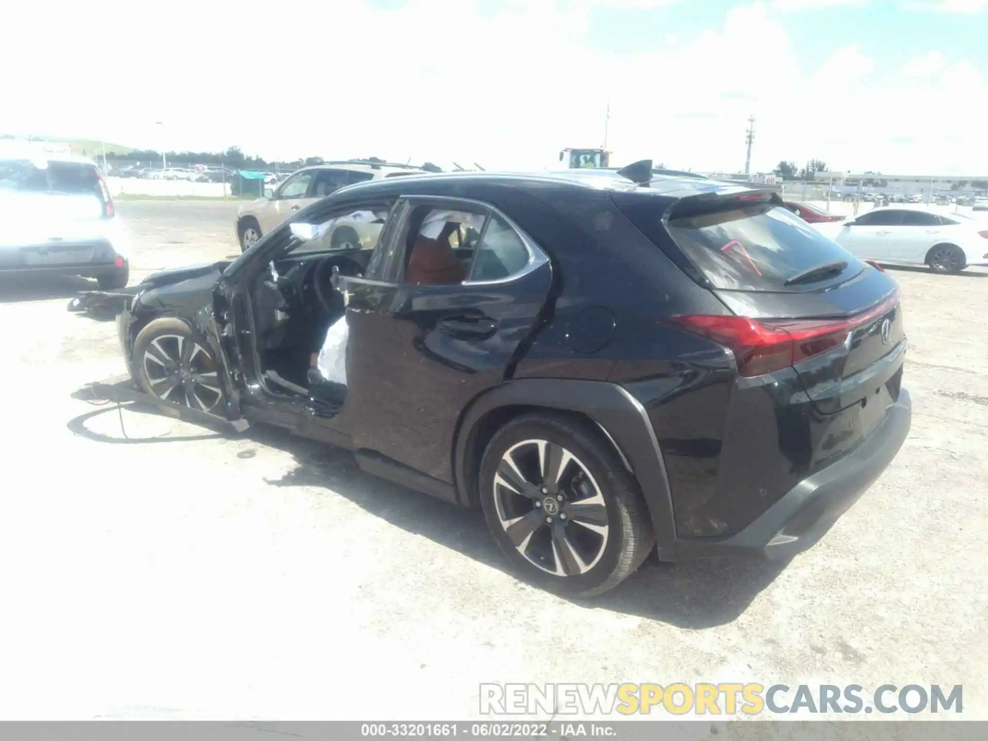 3 Photograph of a damaged car JTHX3JBH5M2032997 LEXUS UX 2021