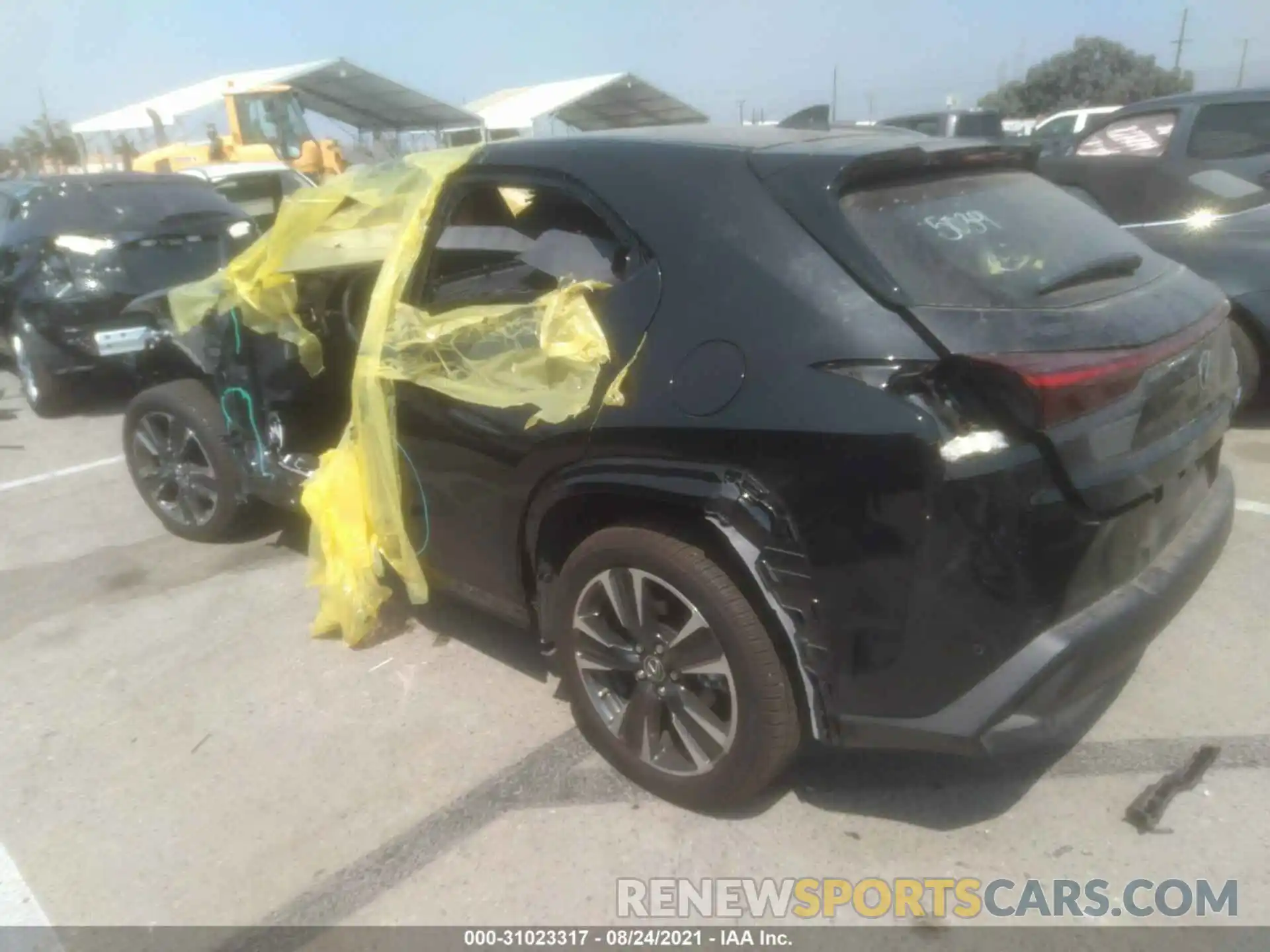 3 Photograph of a damaged car JTHX3JBH5M2039898 LEXUS UX 2021