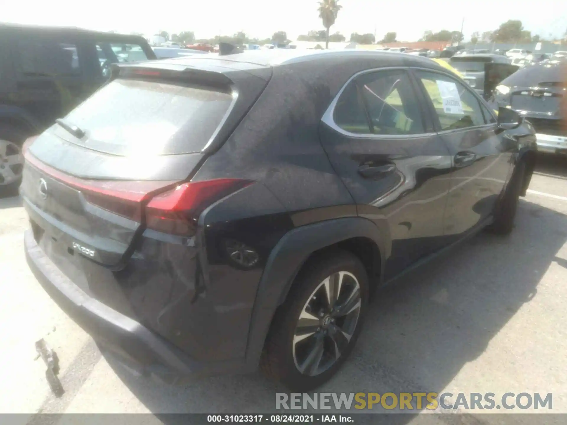 4 Photograph of a damaged car JTHX3JBH5M2039898 LEXUS UX 2021