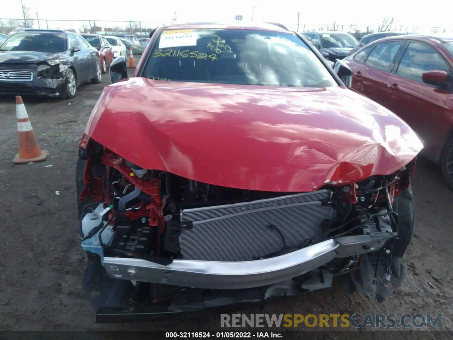 6 Photograph of a damaged car JTHX3JBH7M2043502 LEXUS UX 2021