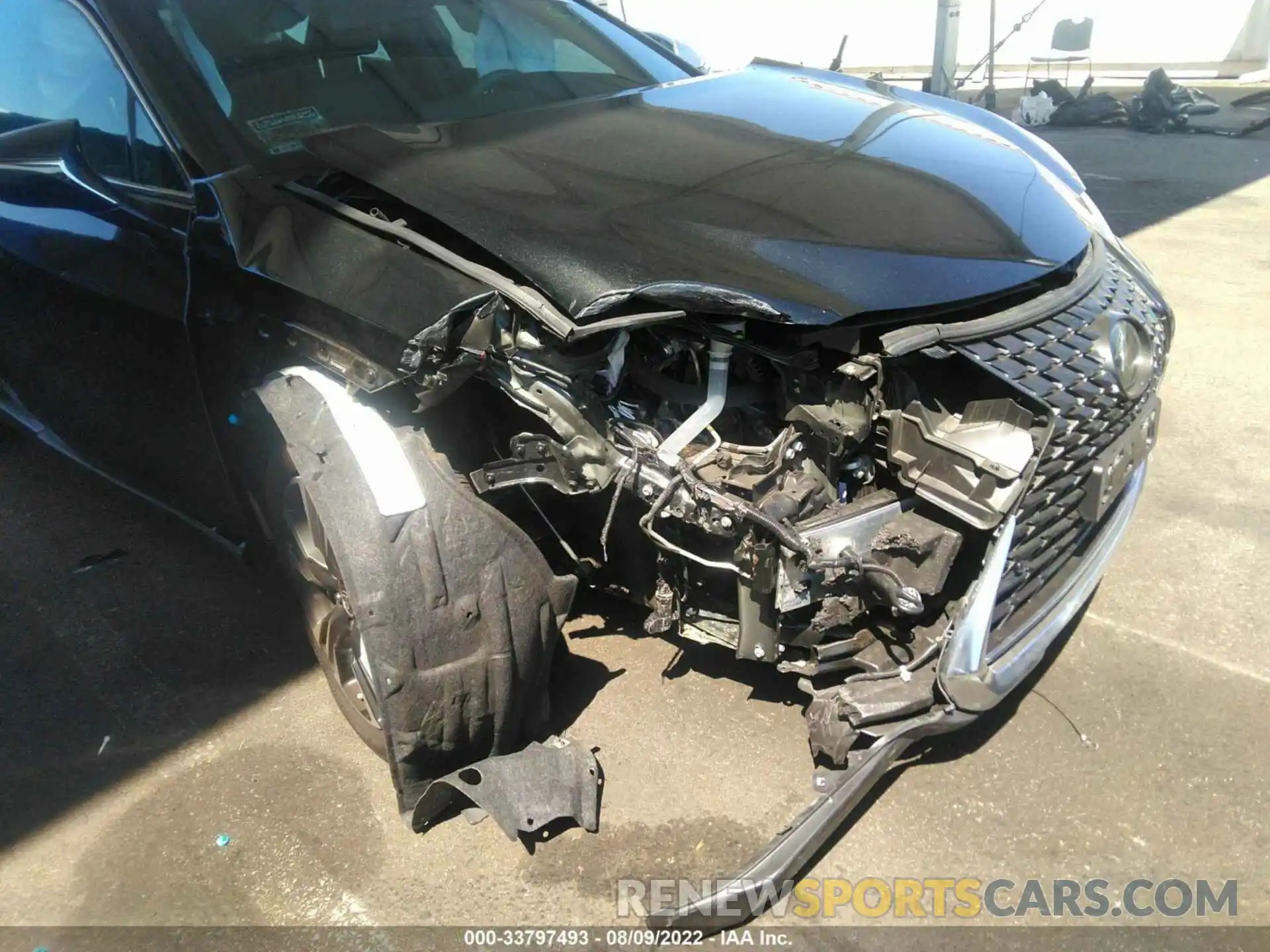 6 Photograph of a damaged car JTHX3JBHXM2041386 LEXUS UX 2021