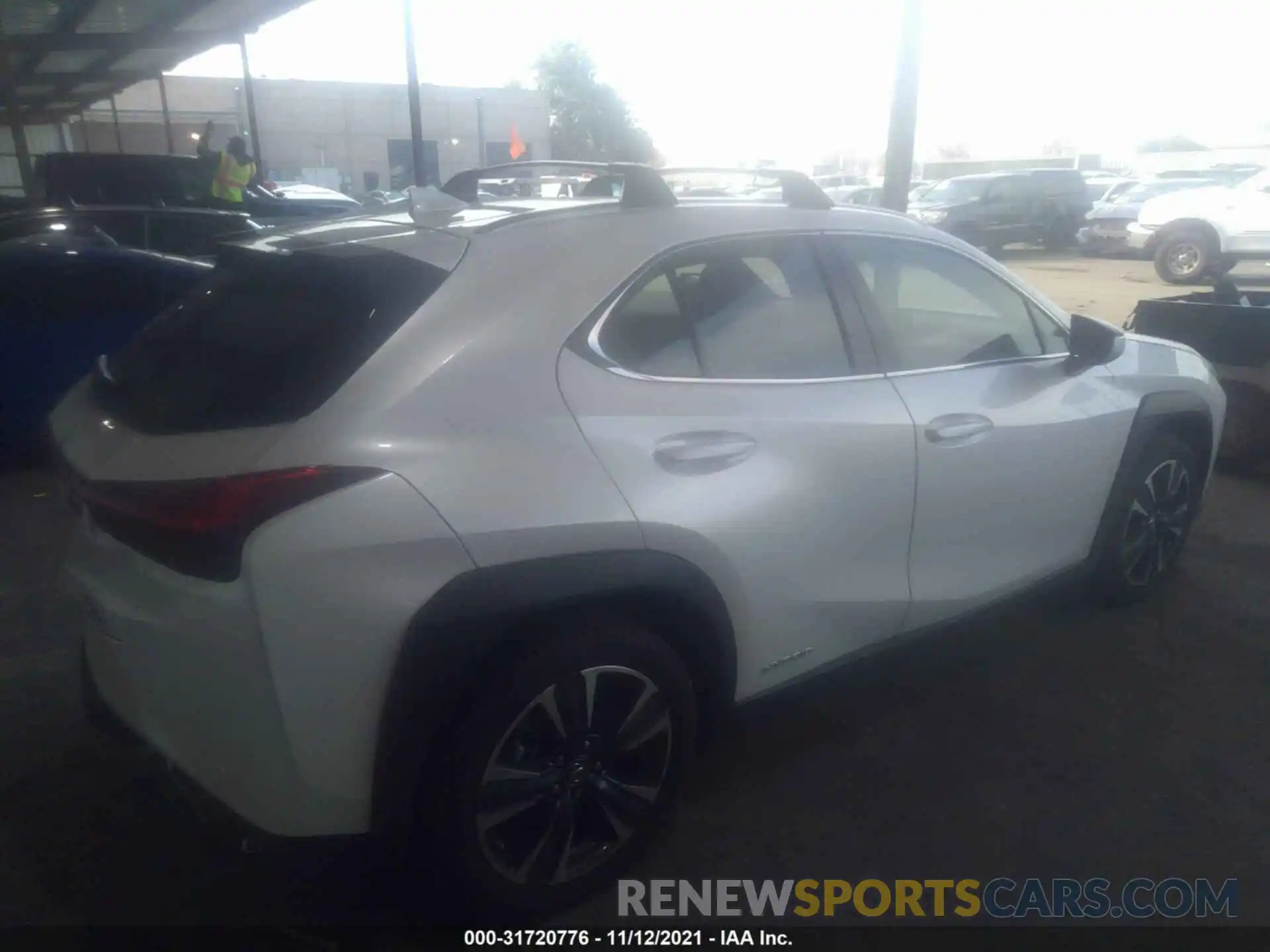 4 Photograph of a damaged car JTHX9JBH5M2052911 LEXUS UX 2021