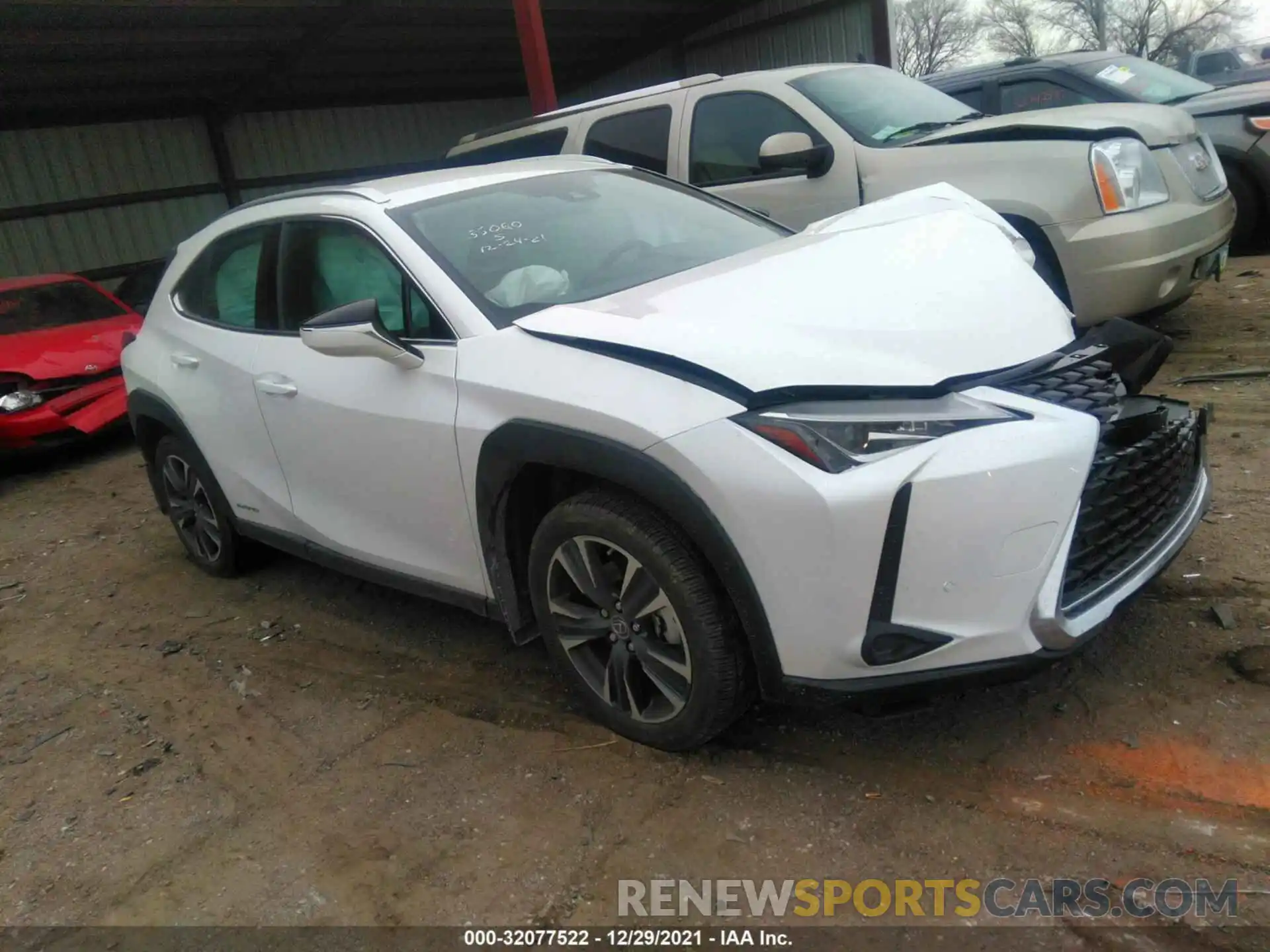 1 Фотография поврежденного автомобиля JTHX9JBH6M2049774 LEXUS UX 2021